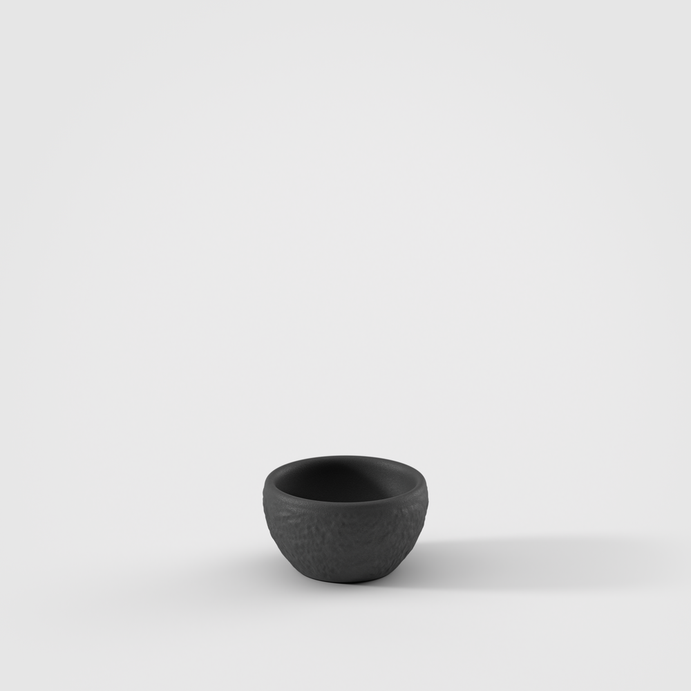 Manufacture Egg cup - Black, Premium Porcelain