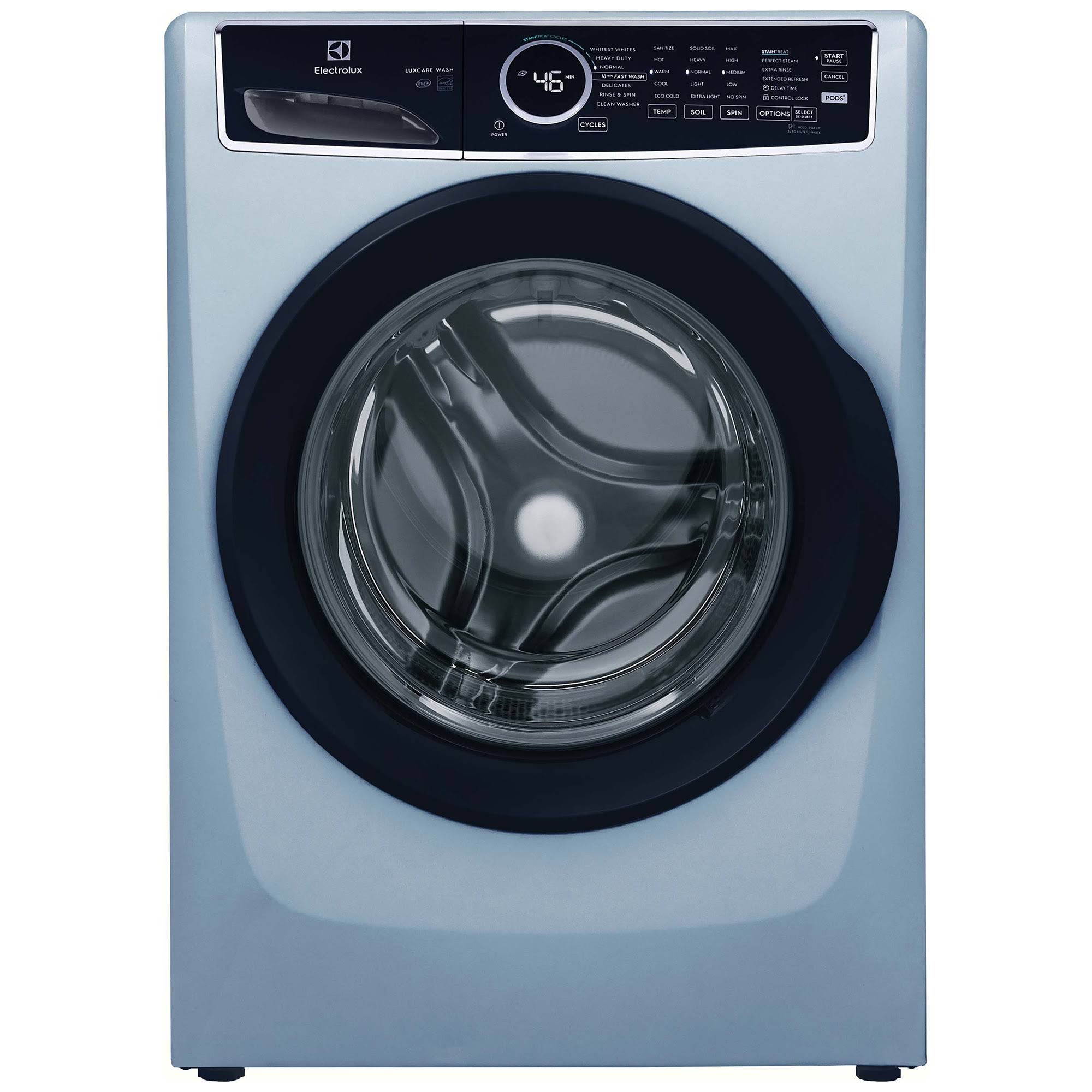 Electrolux 4.5 Cu. ft. Front Load Washer with Steam - Glacier Blue