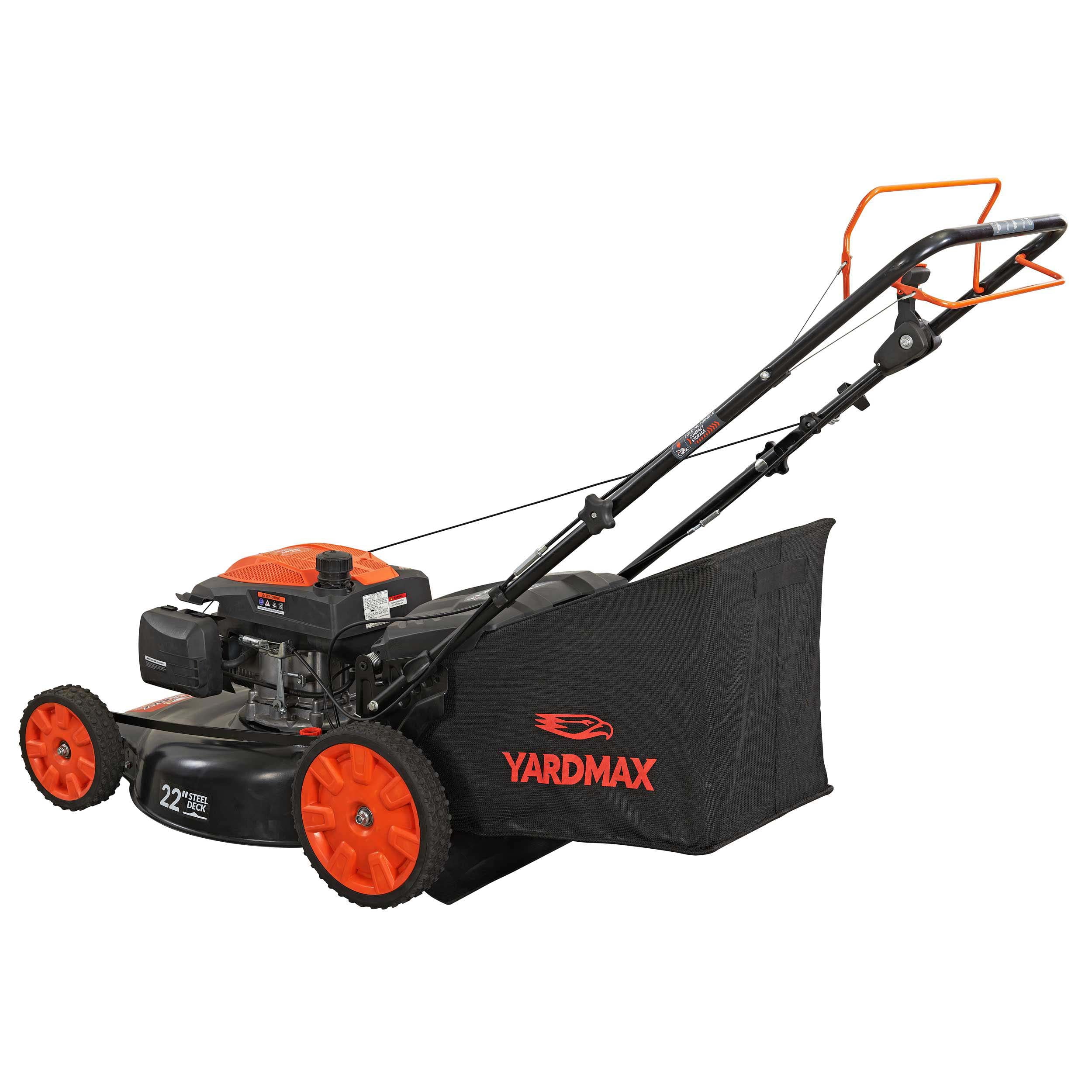 22 in. 201cc SELECT PACE 6 Speed CVT High Wheel RWD 3-in-1 Gas Walk Behind Self Propelled Lawn Mower - Image 4
