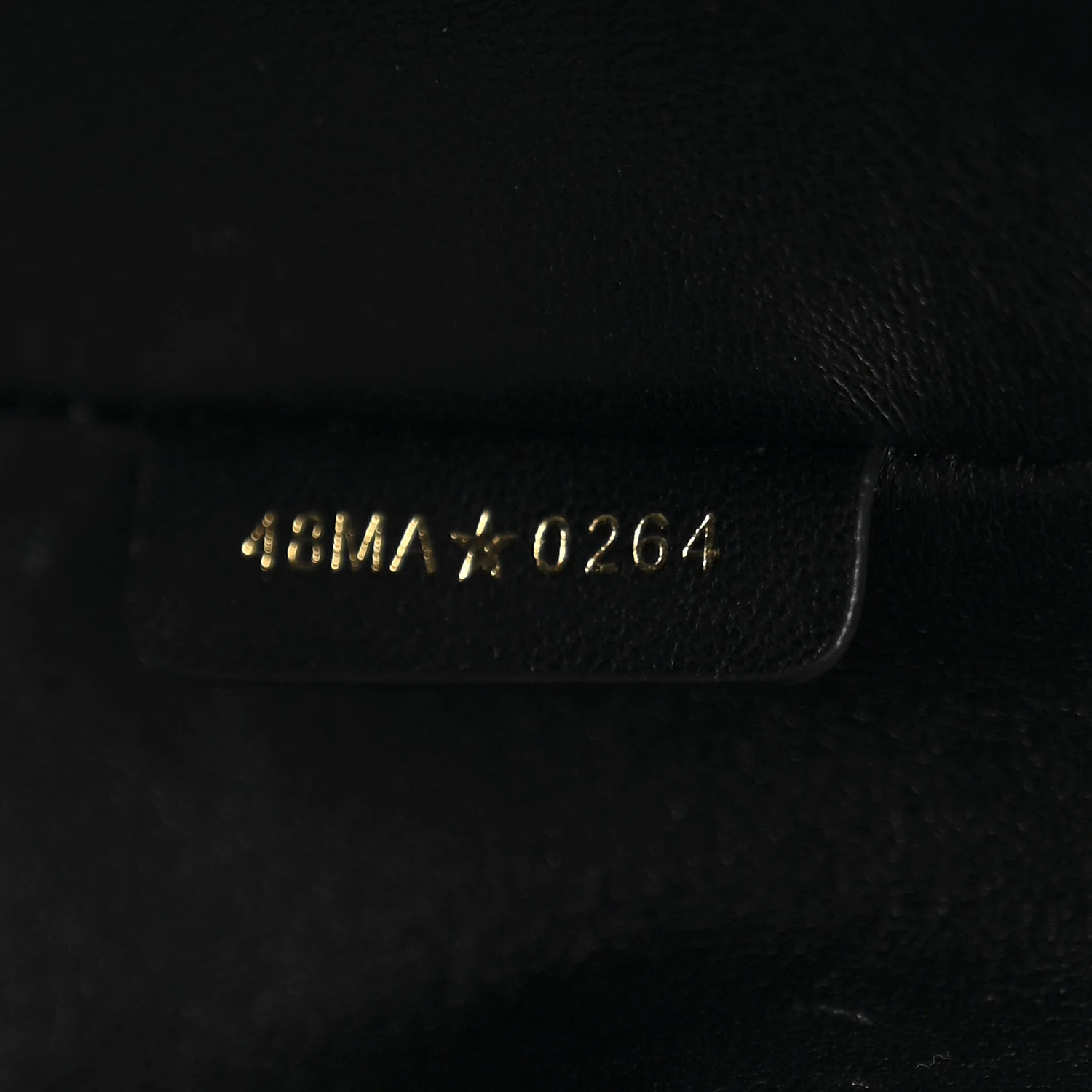 Lambskin Macrocannage DiorStar Hobo Bag Black