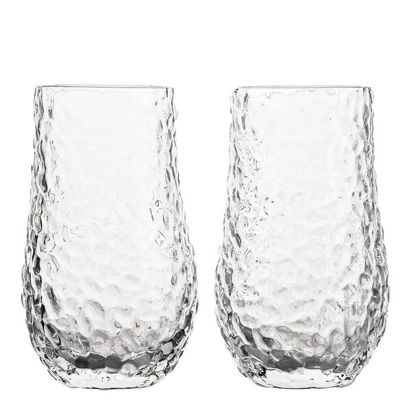 Swan vannglass 40 cl 2 stk klar