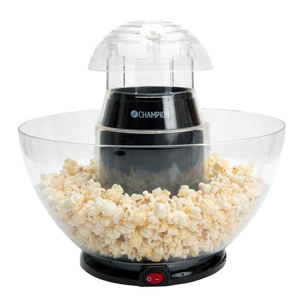 Pop-in-Bowl popcornmaskin PCM300 svart metallic