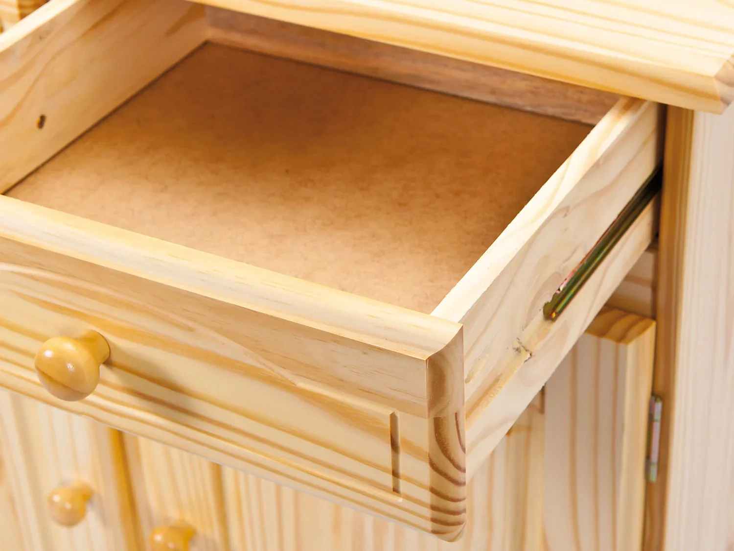 Inter Link Commode de style campagnard en bois massif