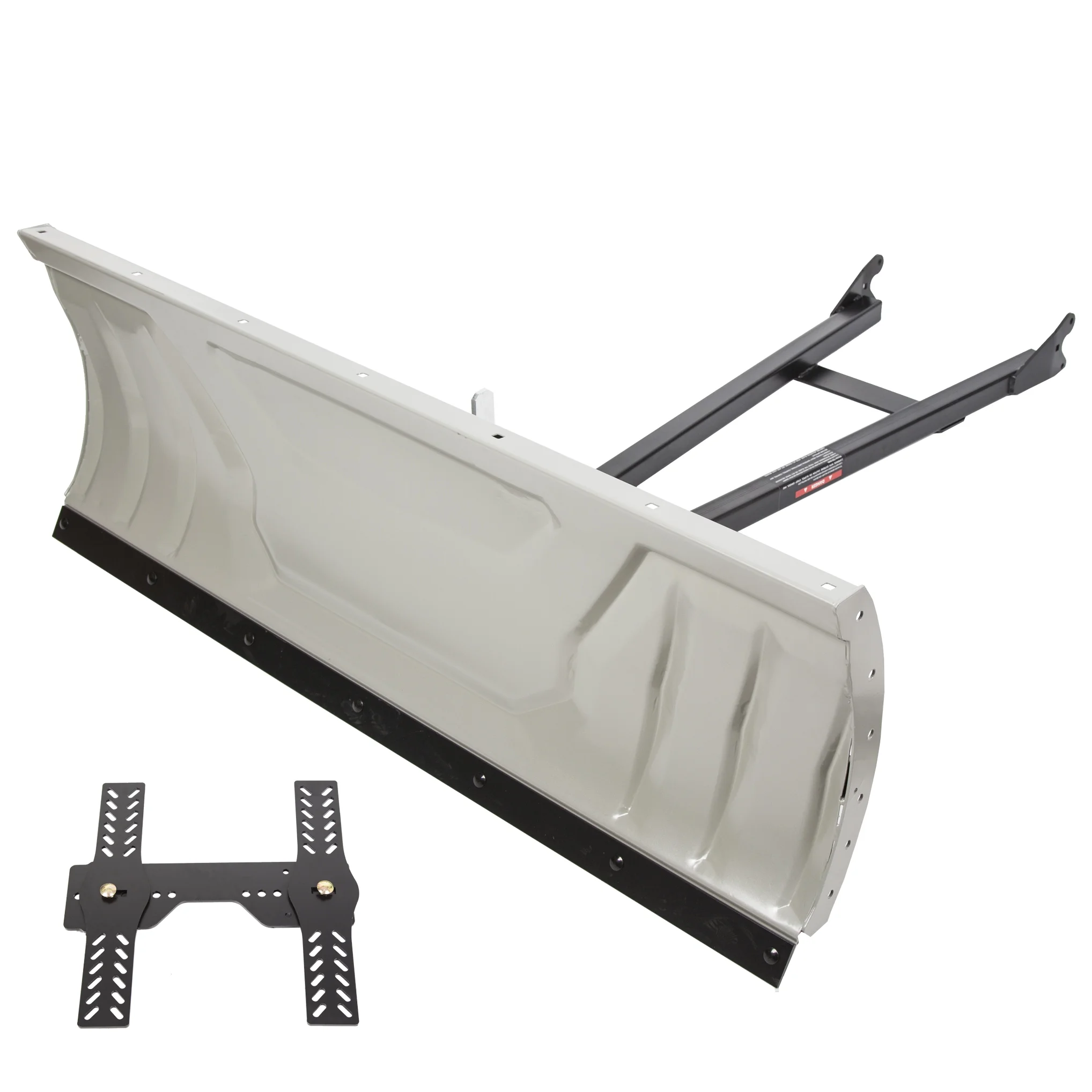 Snow Plow Blade Universal Kit Steel White Adjustable 48" Complete for ATV Honda Kawasaki Polaris Aeon Crossland Arctic-Cat Alterra - Image 10