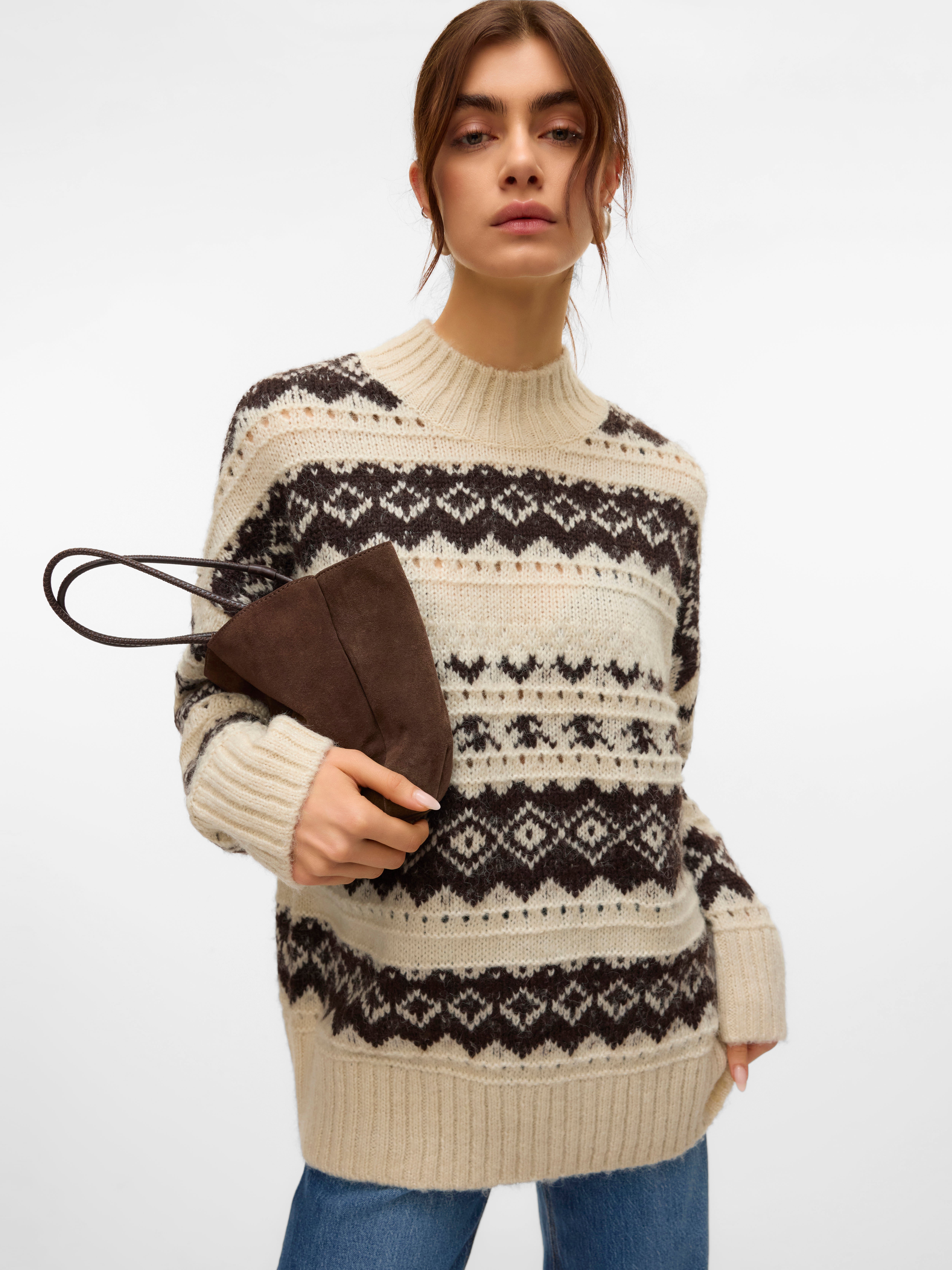 VERO MODA® VMAMPLE Knitted pullover