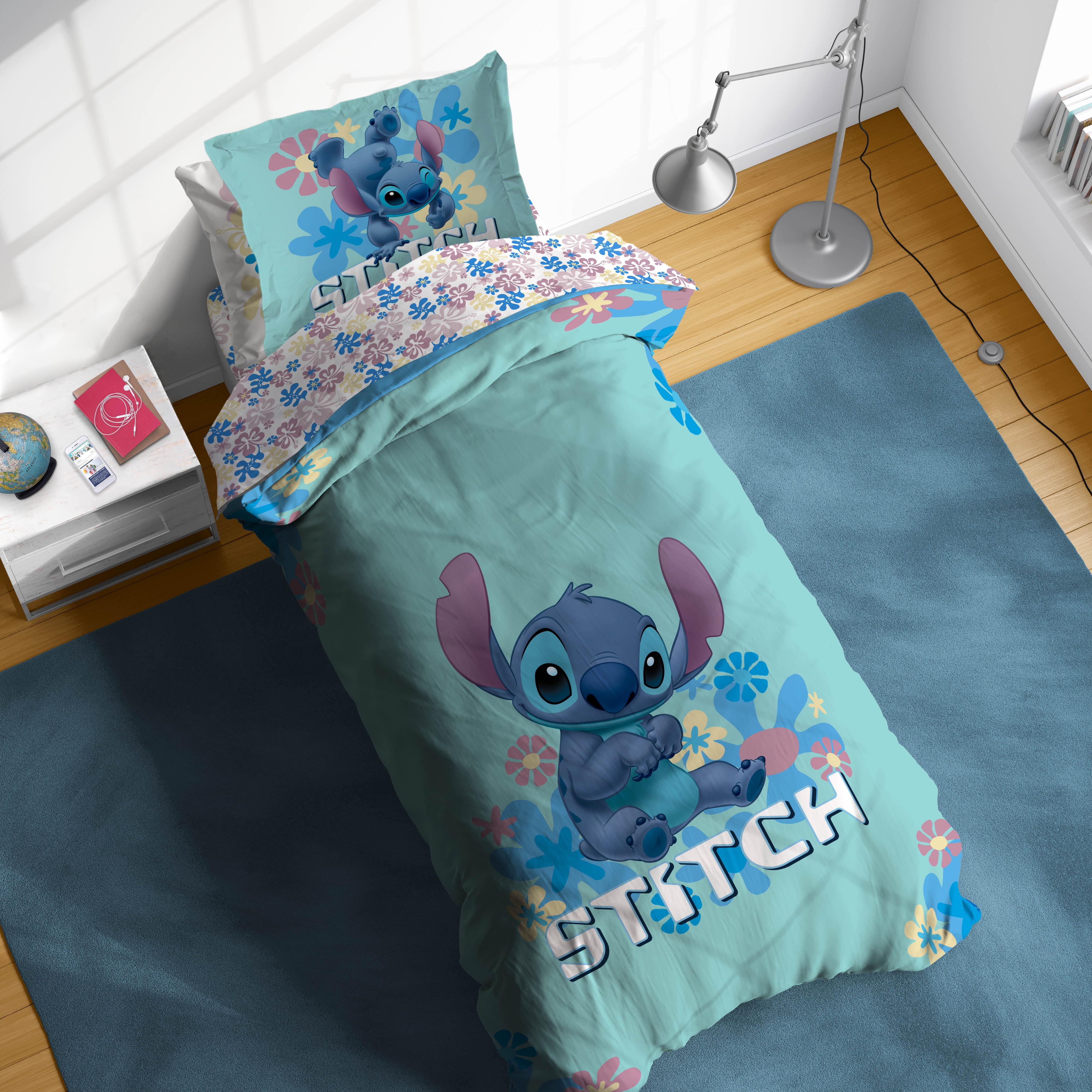 Lilo and Stitch Sweet Stitch 5 Piece Twin Size Kids Comforter Set with Sham Super Soft Bed Set for Kids(Twin/Sweet Stitch) - Image 7