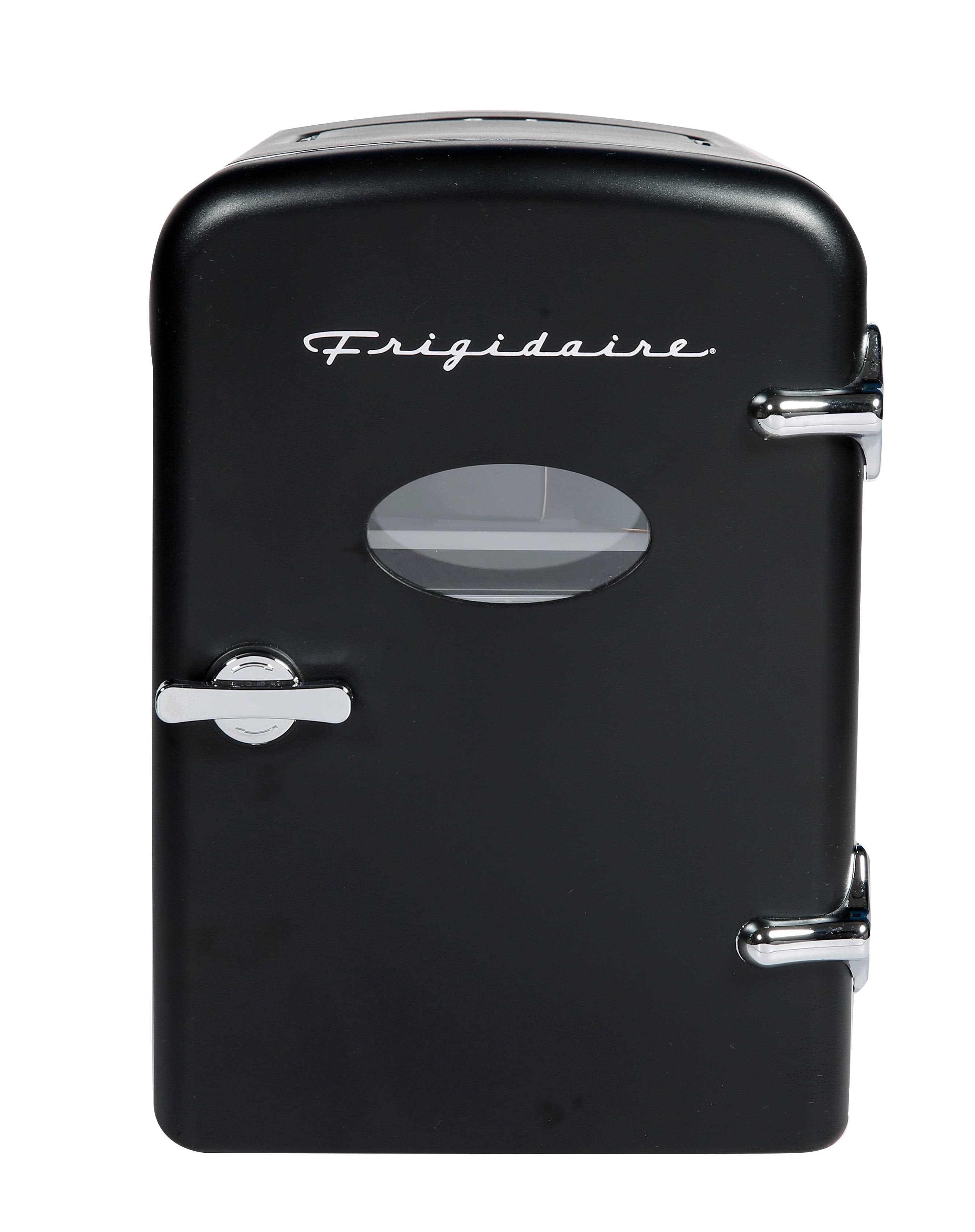 Frigidaire Portable Retro Extra Large 9-Can Mini Fridge Efmis175, Black
