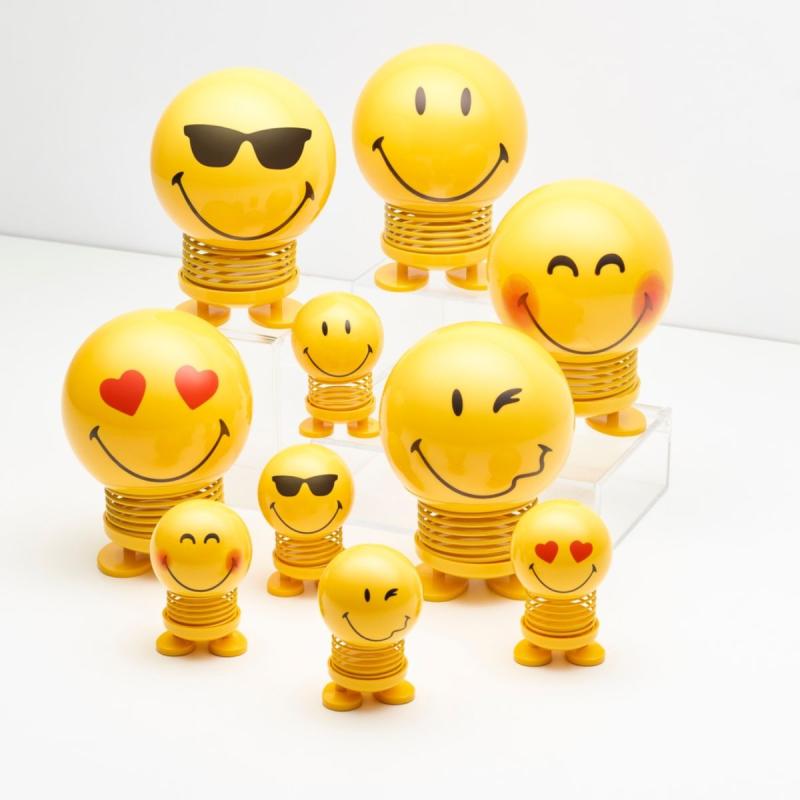 Smiley Love liten gul