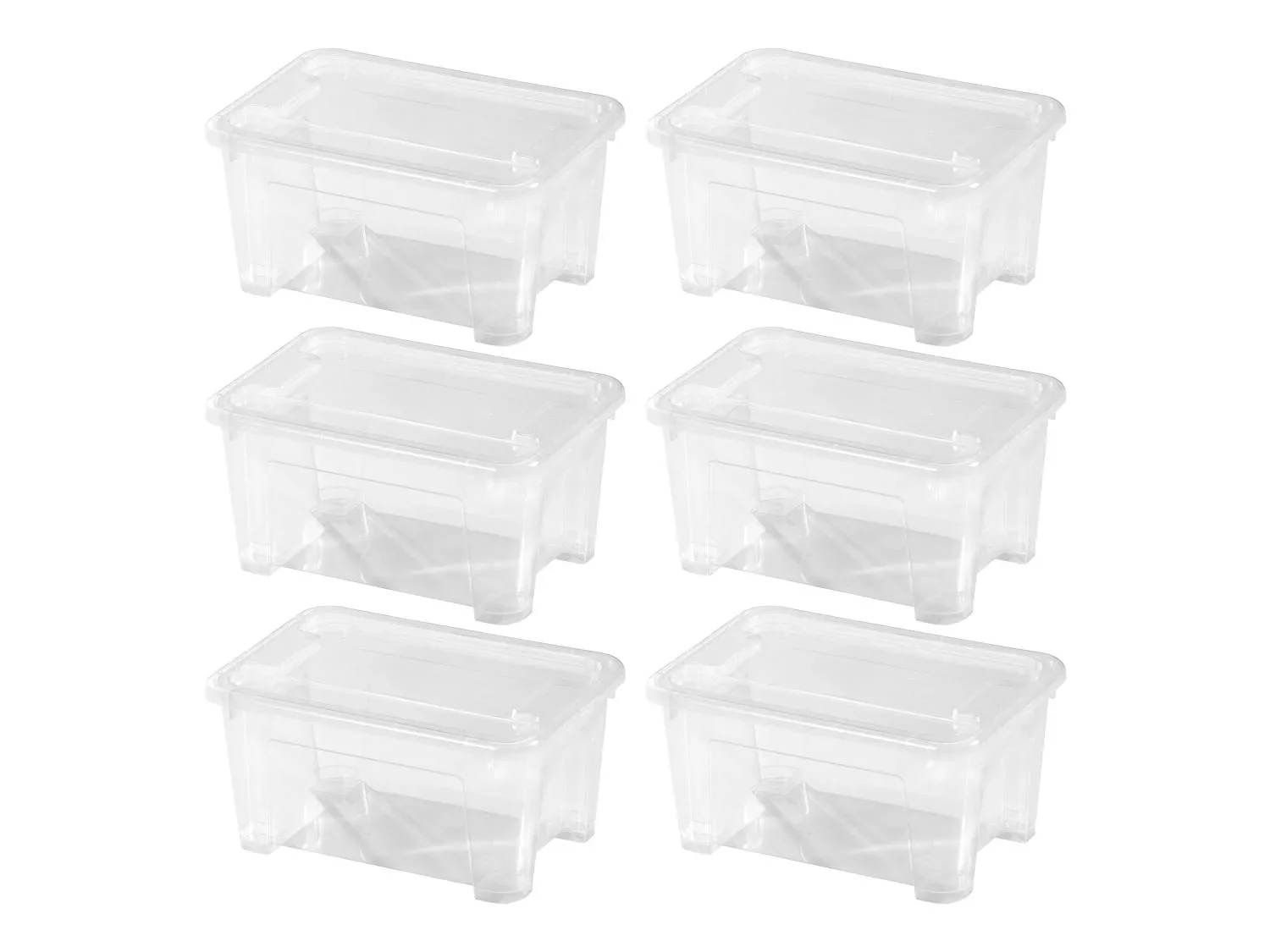 W5 Botes de rangement avec couvercle