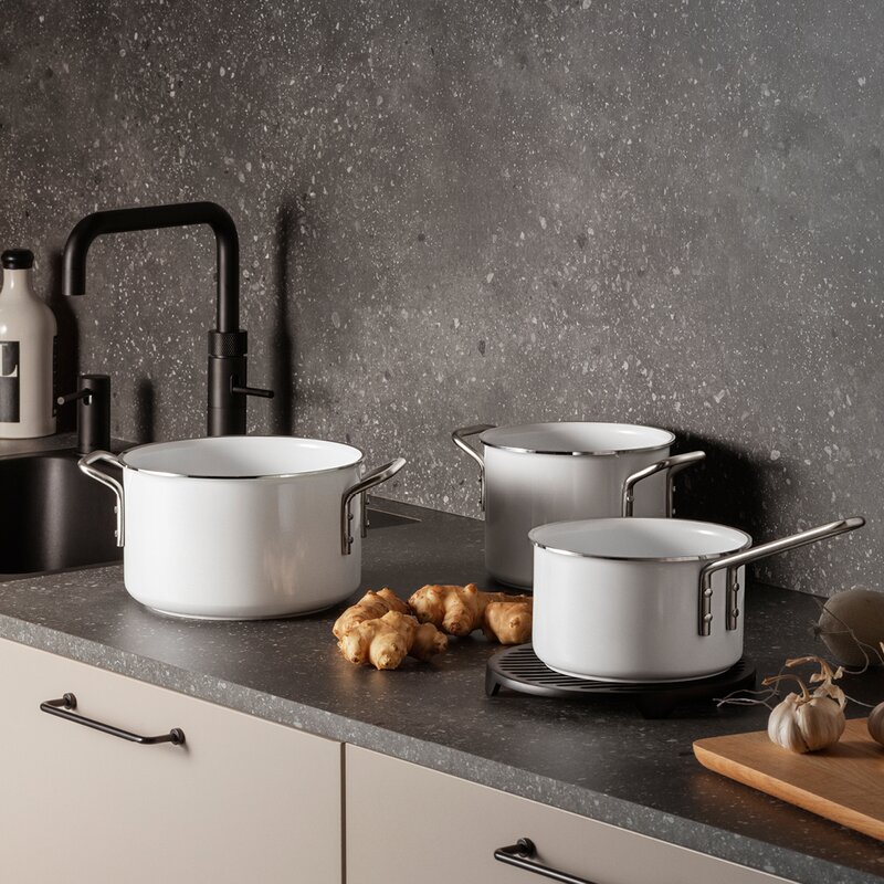 White Line grytesett 3 deler keramisk belegg