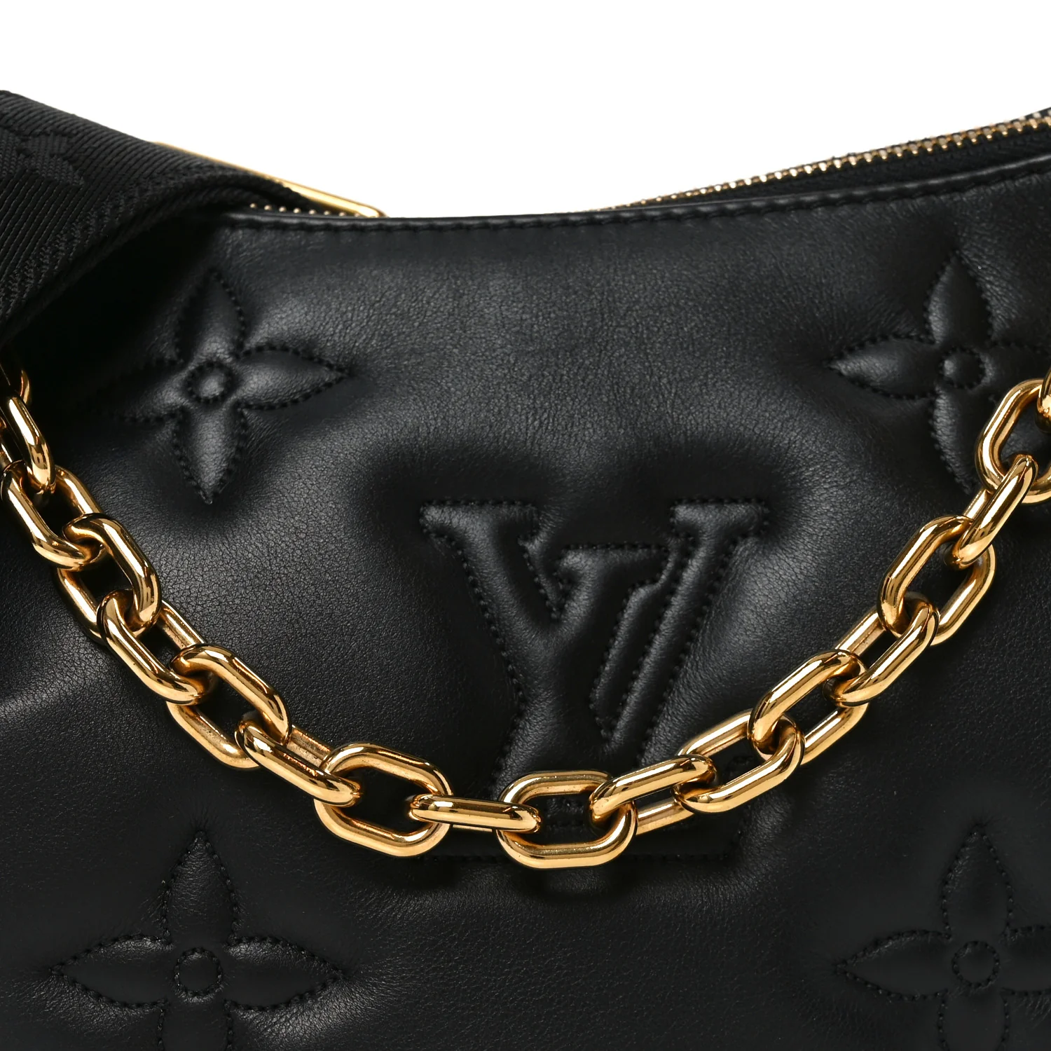 Calfskin Bubblegram Over The Moon Black