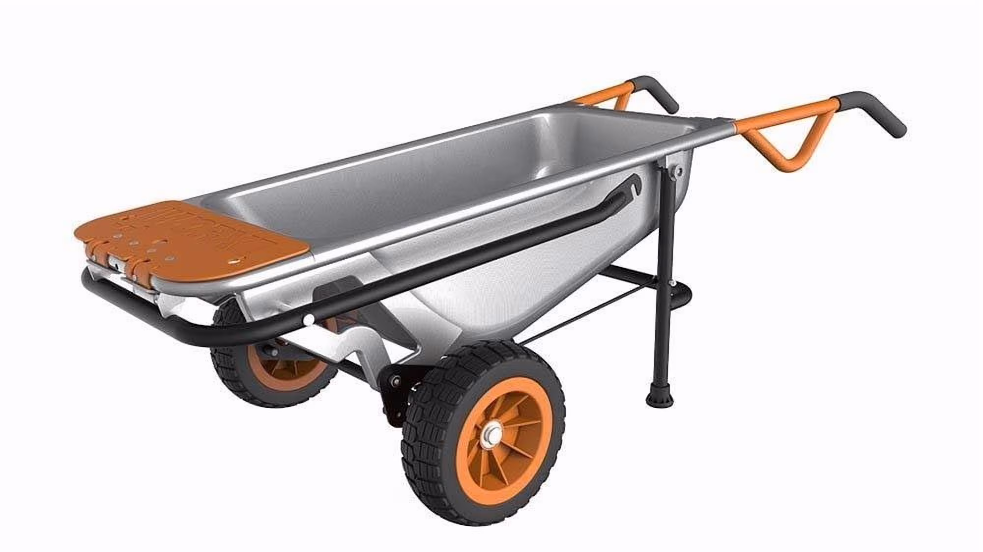 WORX WG050 Aerocart 8 - in - 1 Multifunction Wheelbarrow Dolly Cart Garden Carrier