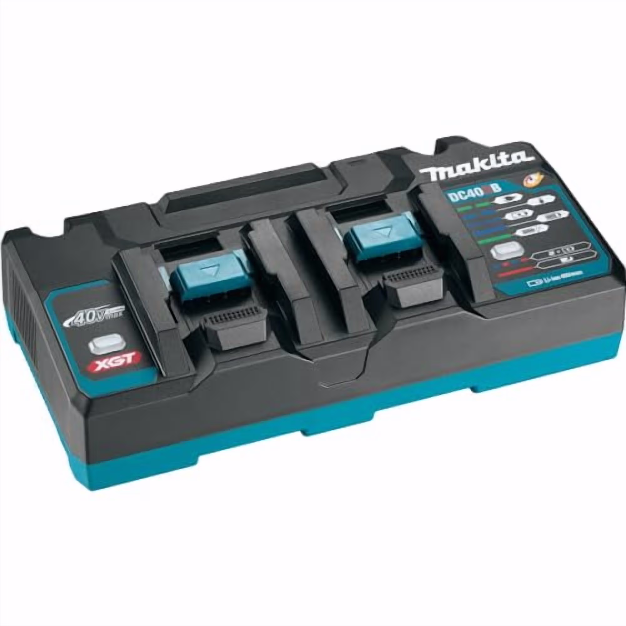 Makita Dual Port Battery Charger,Li-Ion,40V DC40RB