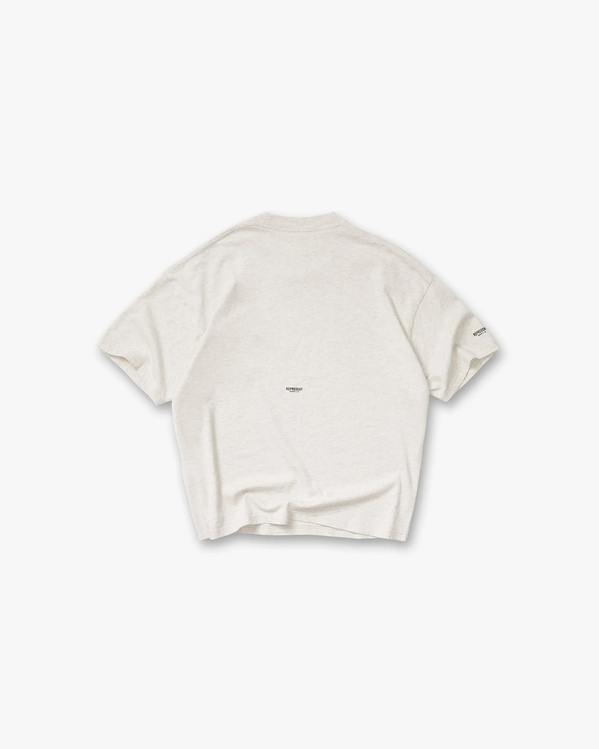 Micro Owners Club T-Shirt - Cream Marl