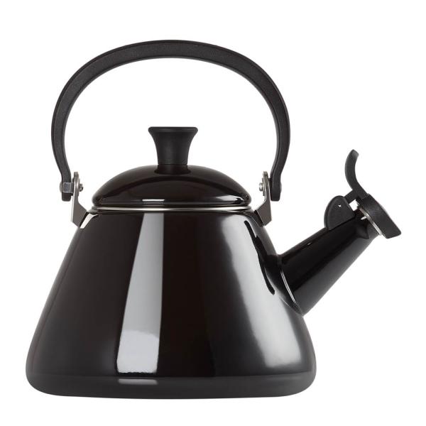 Vannkjele med fløyte 1,6L black