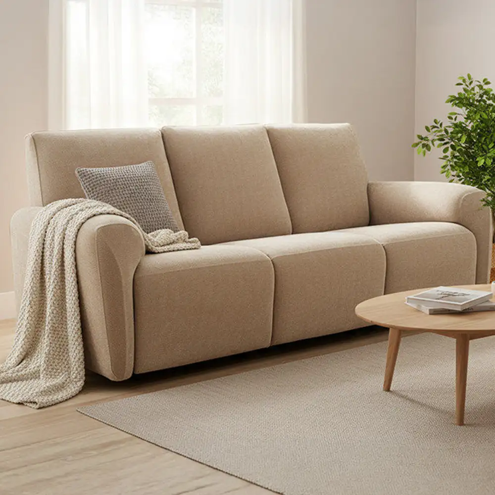 Chenille Herringbone Elastic Full-Coverage Recliner Couch Cover