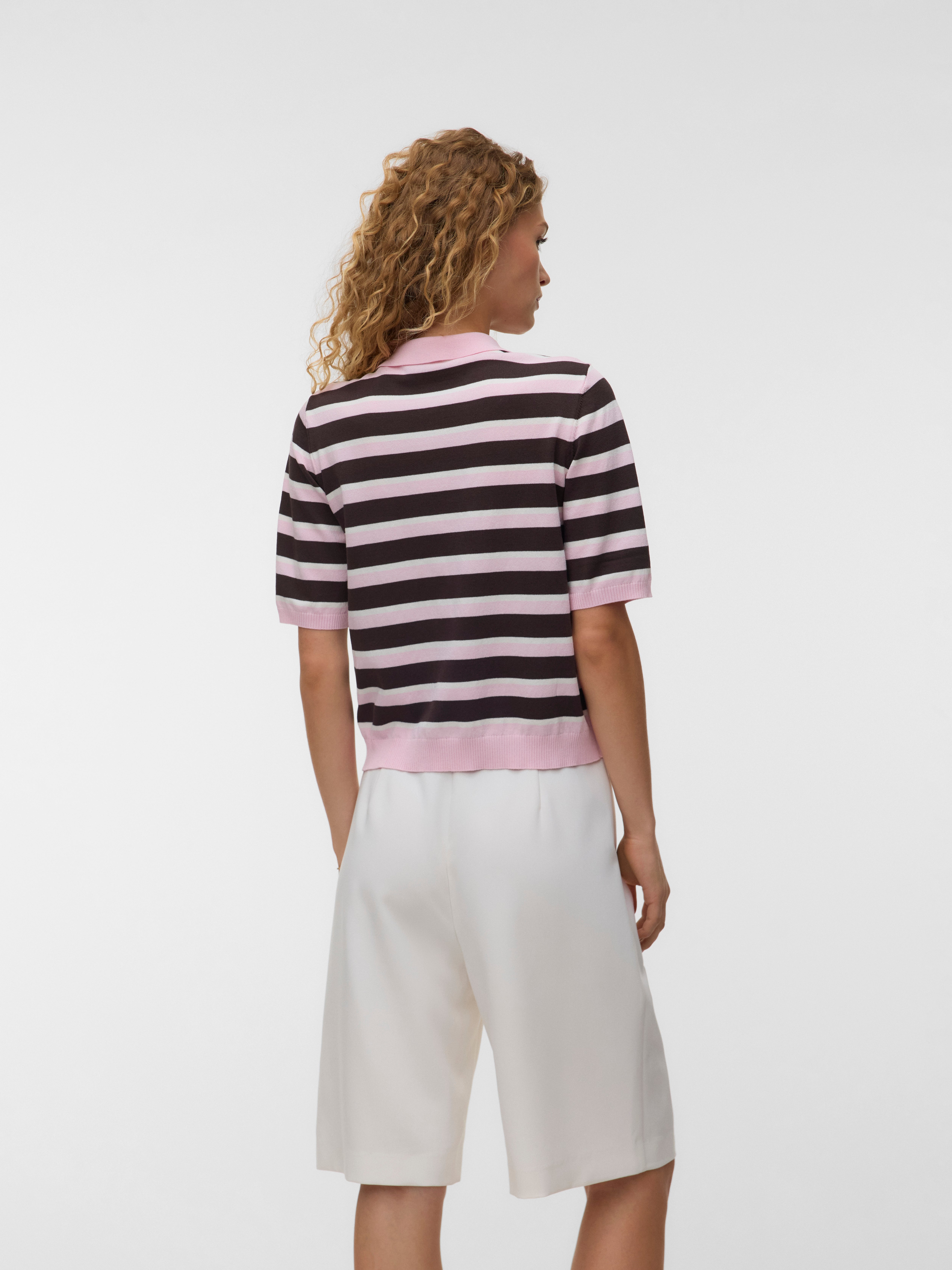 VERO MODA® AWOLINE Knit Polo-Shirt