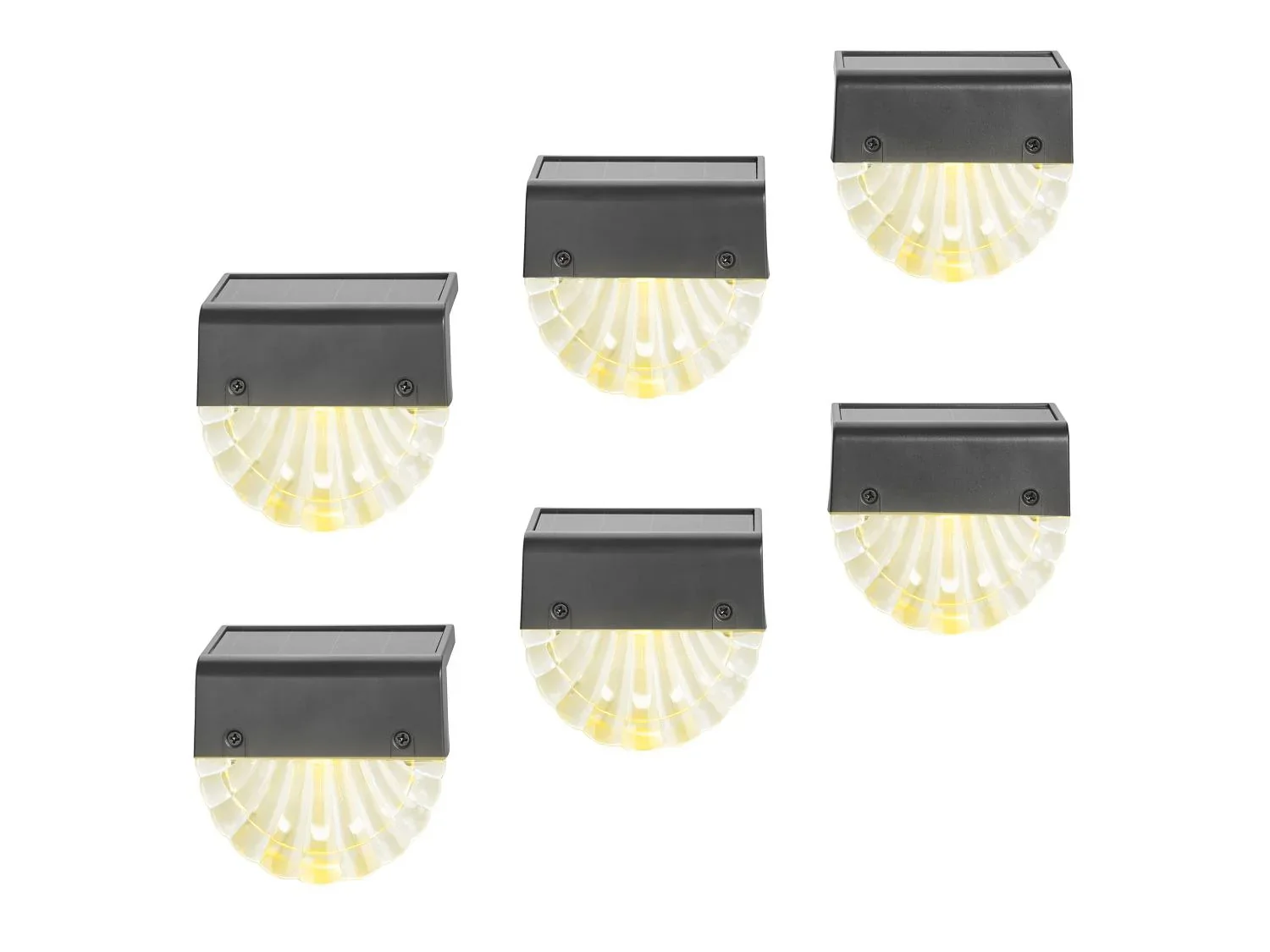 LIVARNO Lot de 6 lampes solaires  LED