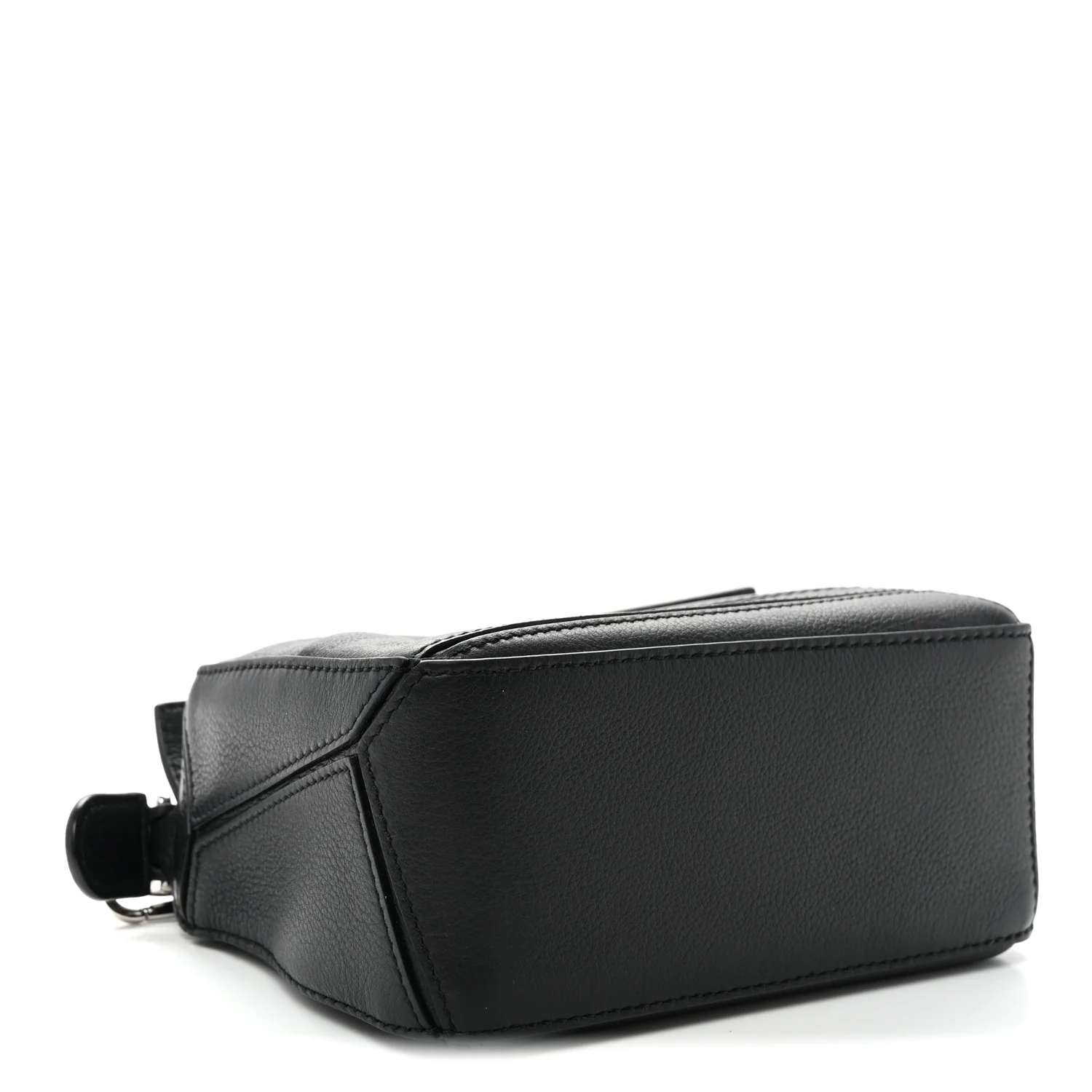 Calfskin Mini Puzzle Bag Black