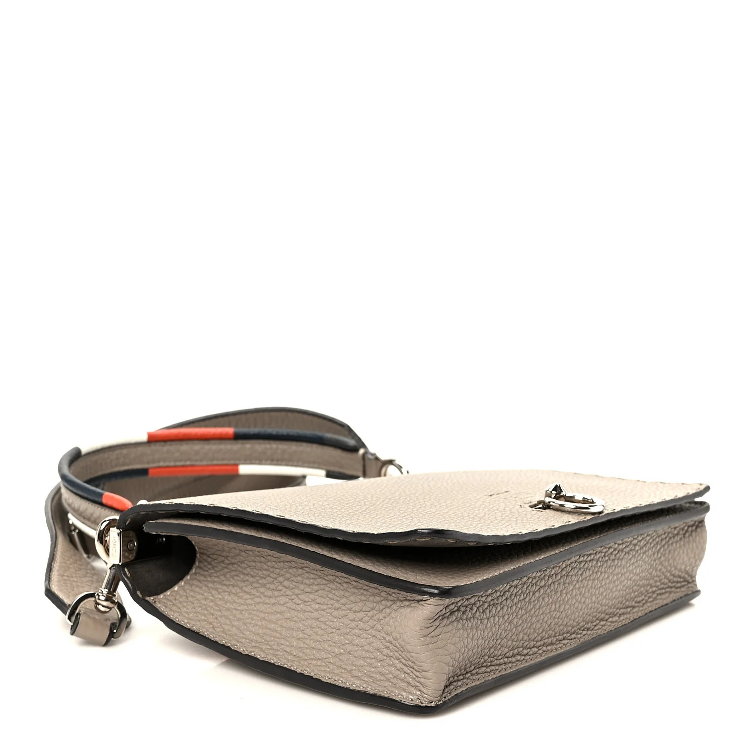 Cuoio Romano Selleria Piping Messenger Bag Corda Multicolor