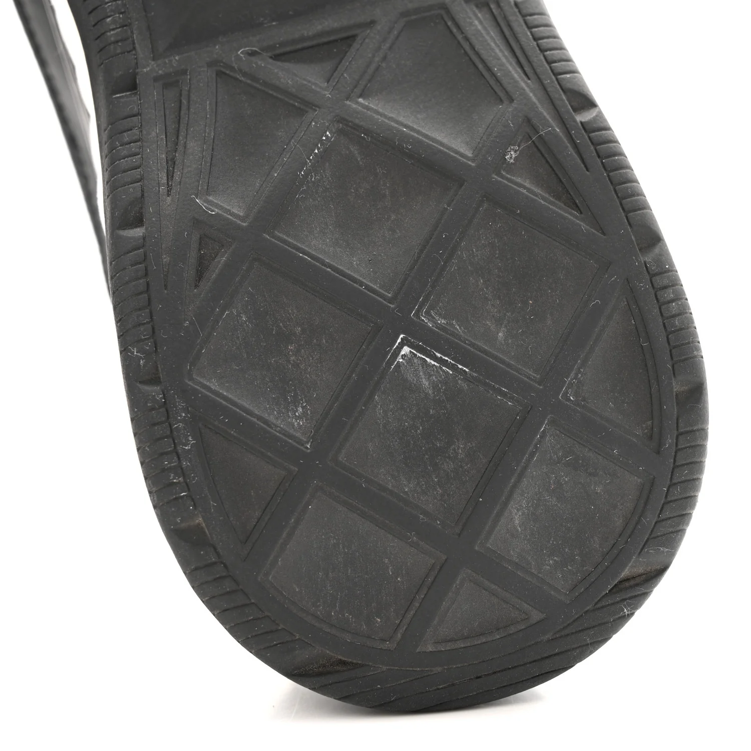 Velvet Calfskin Mixed Fibers CC Sneakers 38 Black