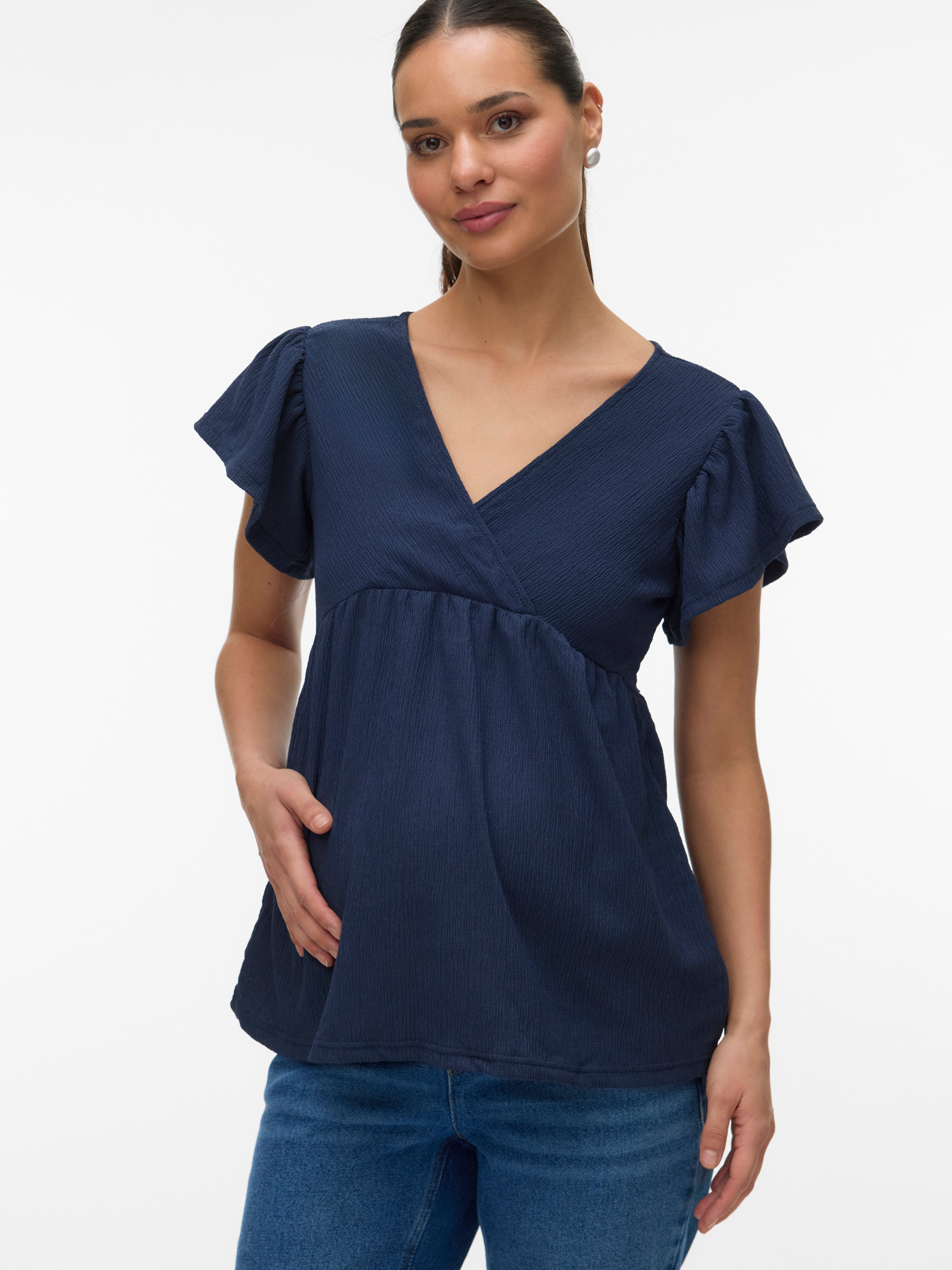 VERO MODA® Regular Fit V-Neck Top