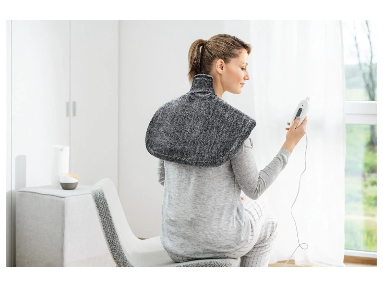 SANITAS Coussin cervical chauffant SHK 50