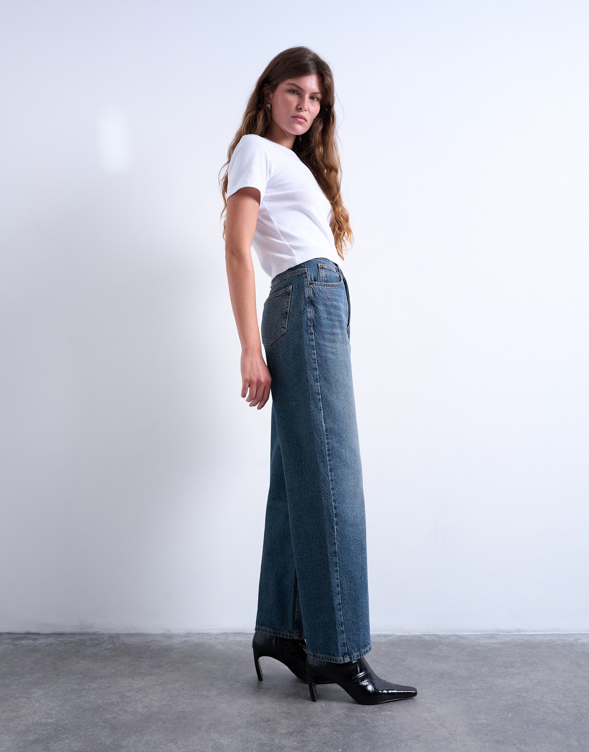 VERO MODA® TSCOLUMN Mid rise Straight Fit Jeans