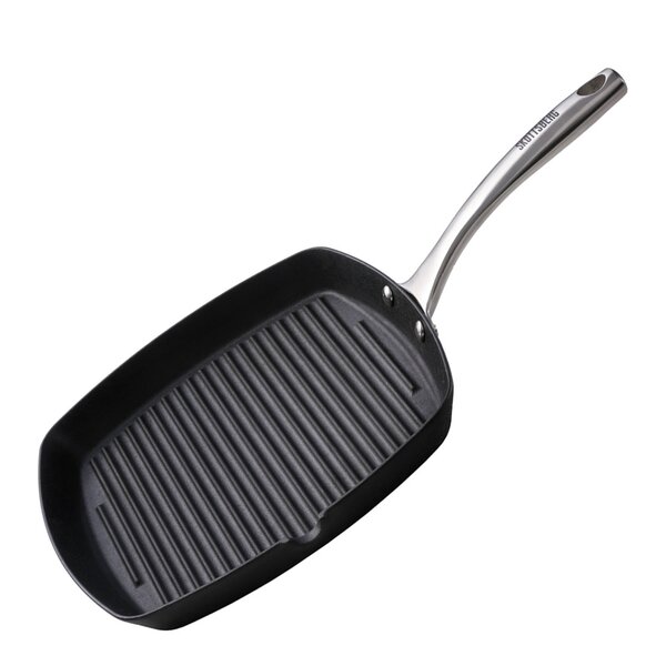 Grillpanne i støpejern 28 cm