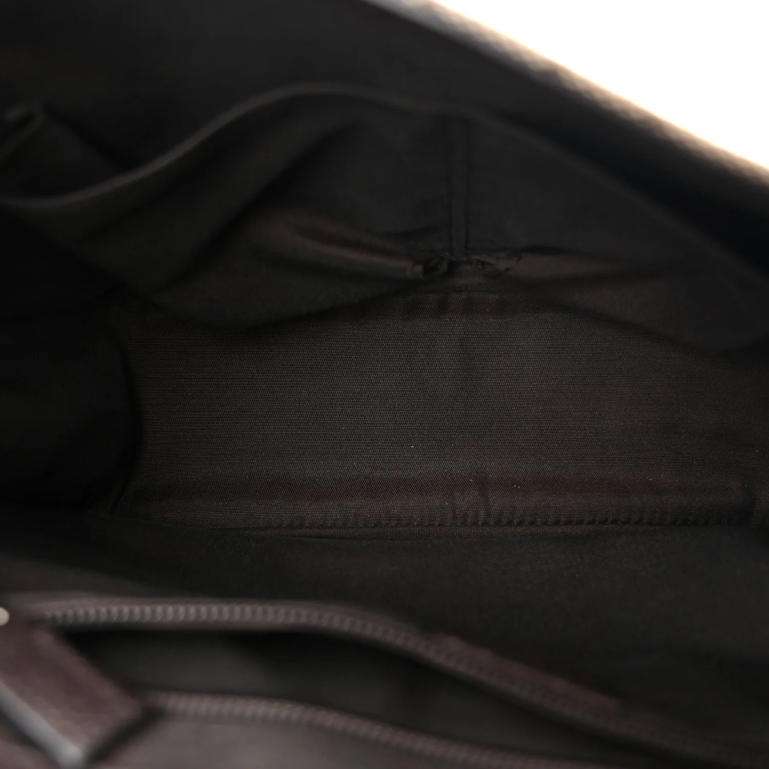 Monogram Flap Messenger Bag Beige Dark Brown