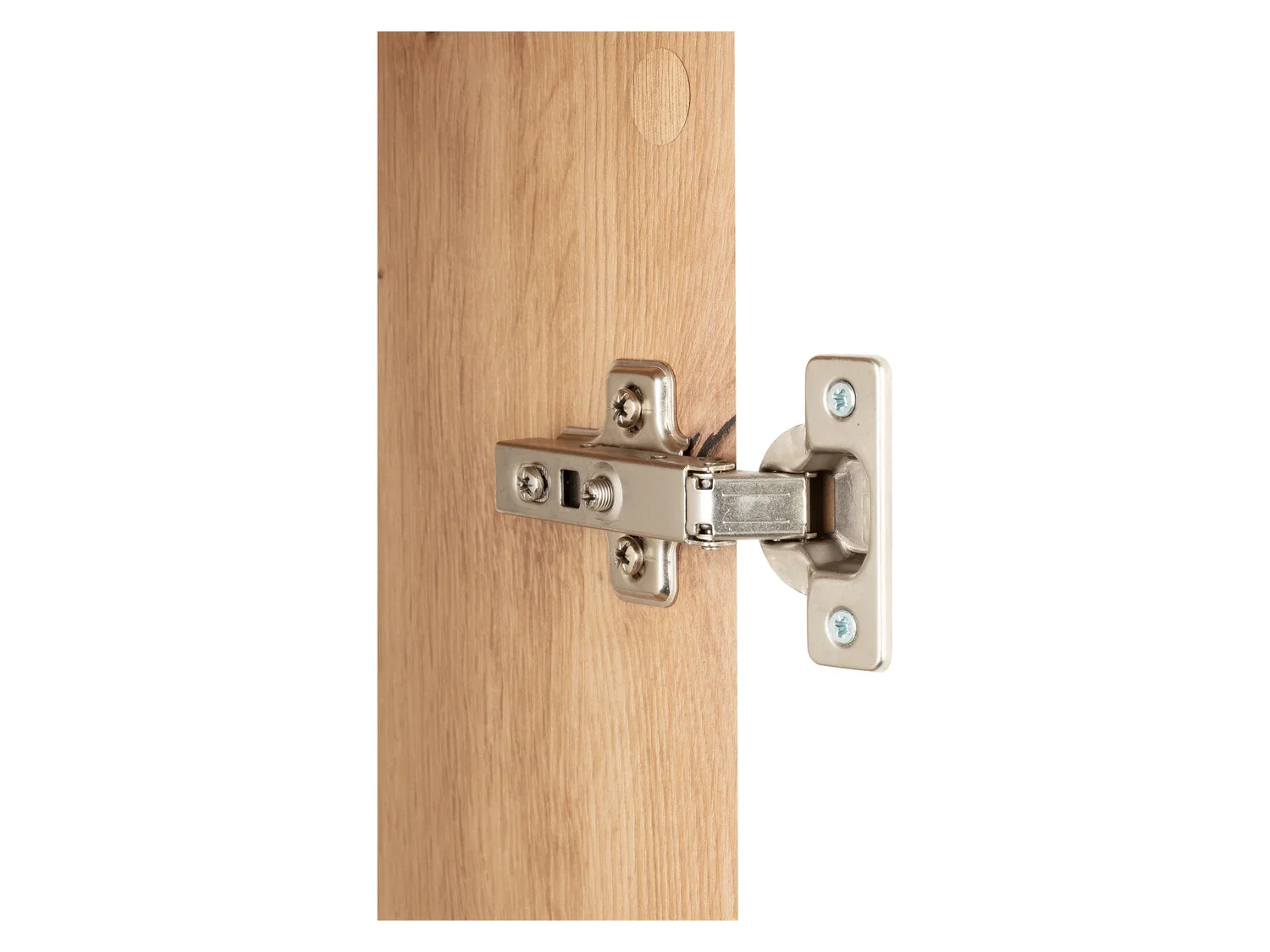 LIVARNO home Meuble de salle de bains Palermo, 32 x 98,8 x 33 cm, blanc/imitation chne