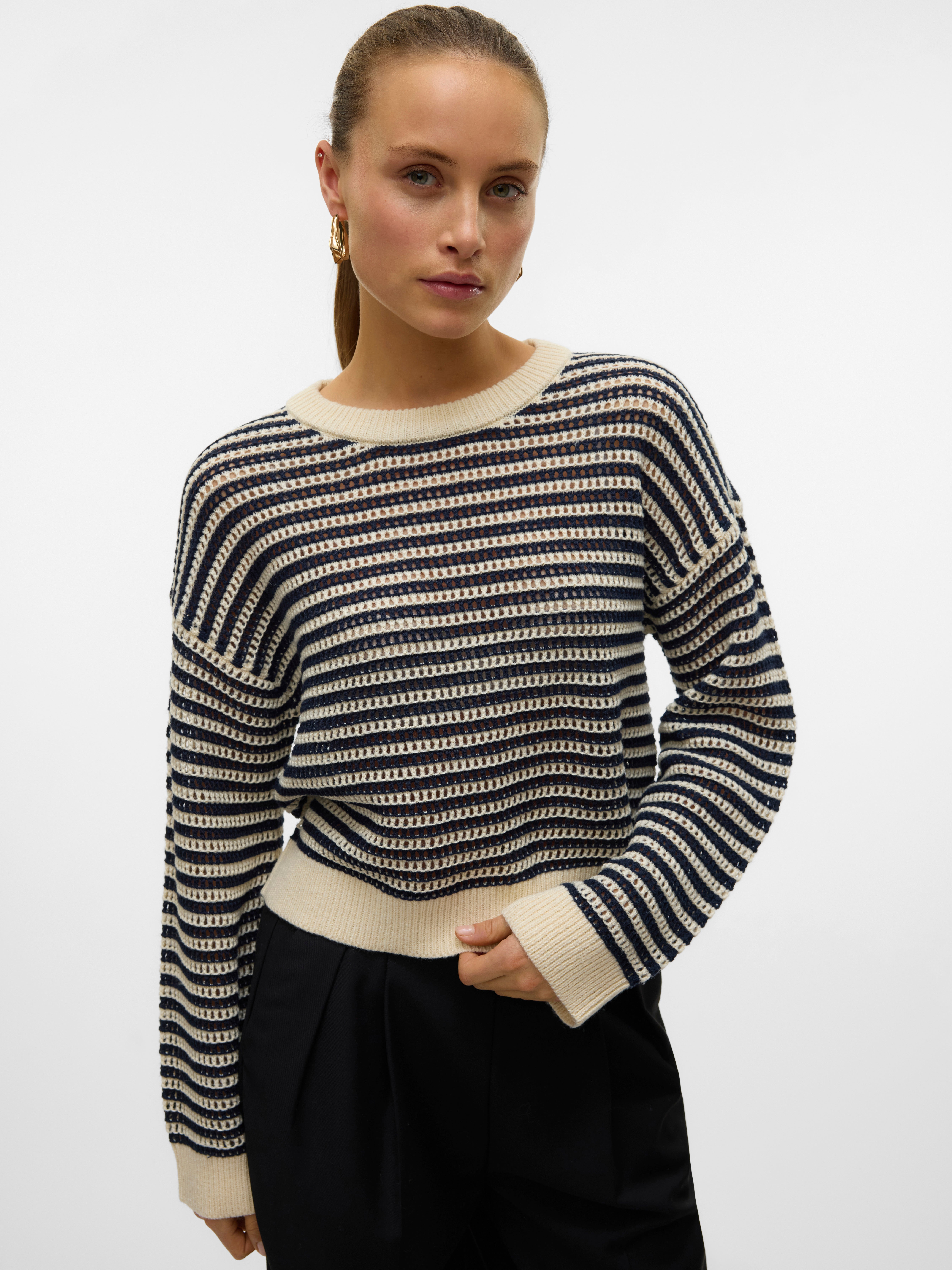 VERO MODA® VMNEWMADERA Knitted pullover