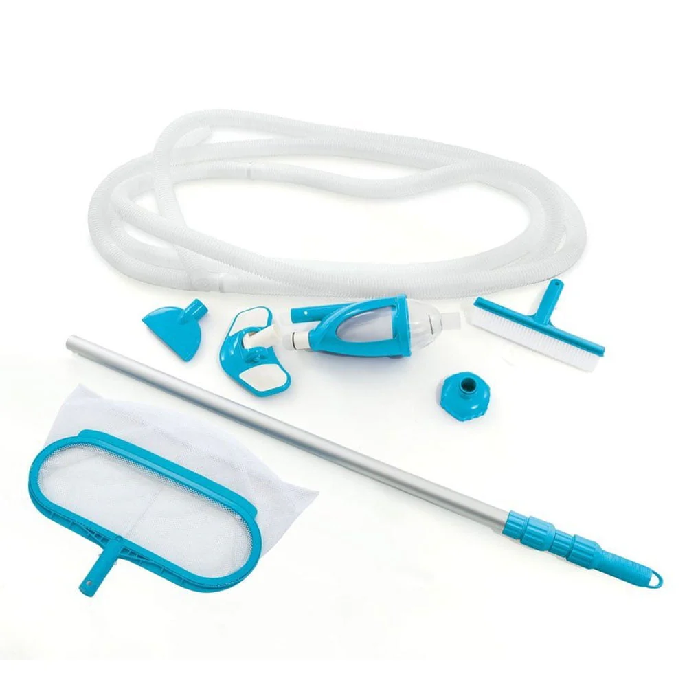 12' x 30" Metal Frame Swimming Pool w/ Filter Pump Pool Maintenance Kit - Image 10