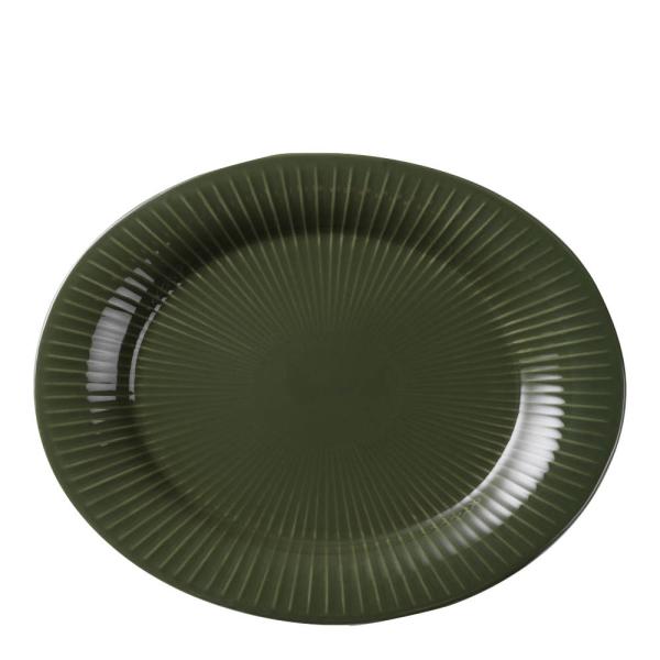 Hammershøi oval skål 28,5x22,5 cm grønn