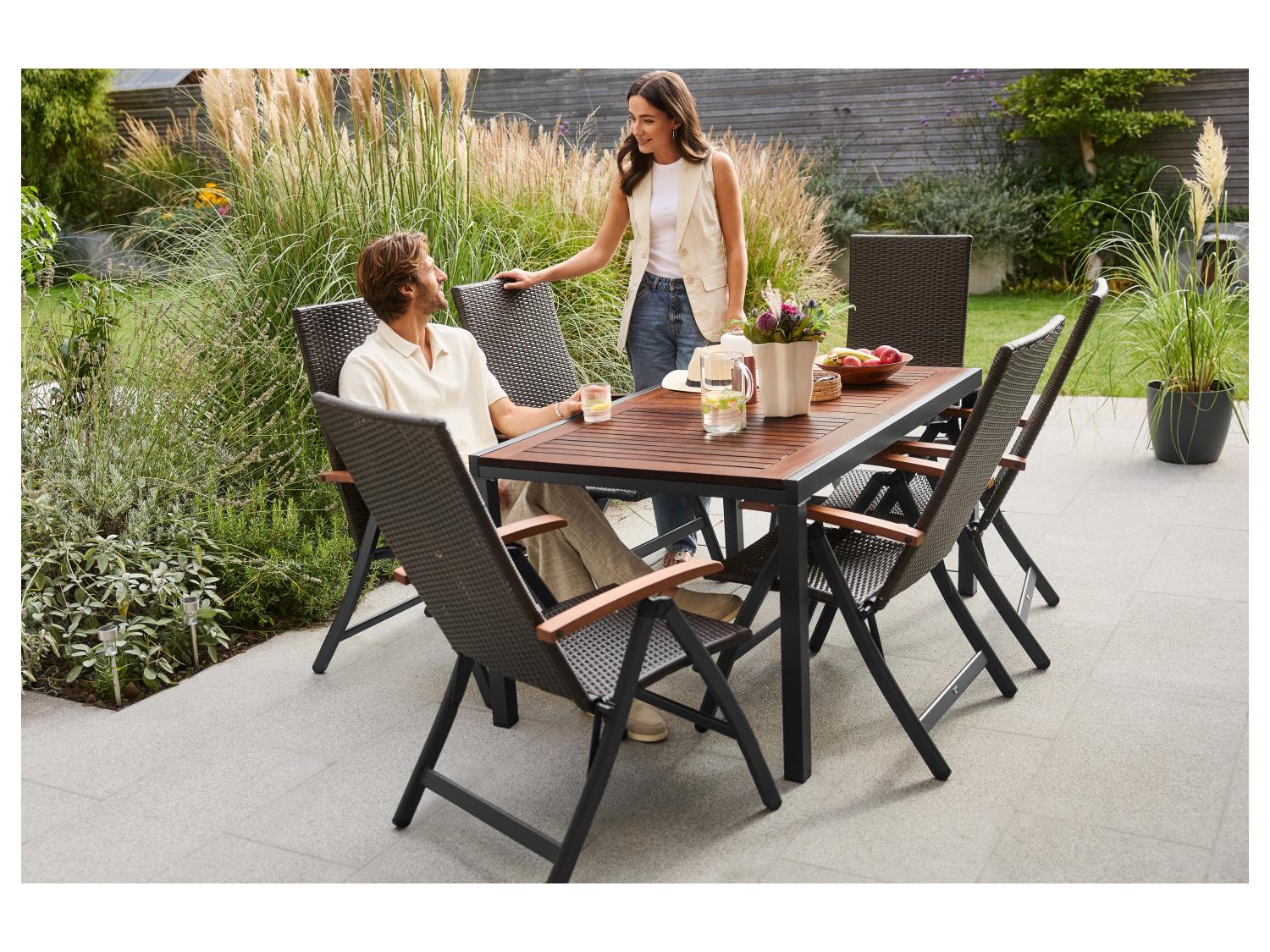 LIVARNO Table de jardin en aluminium Valencia