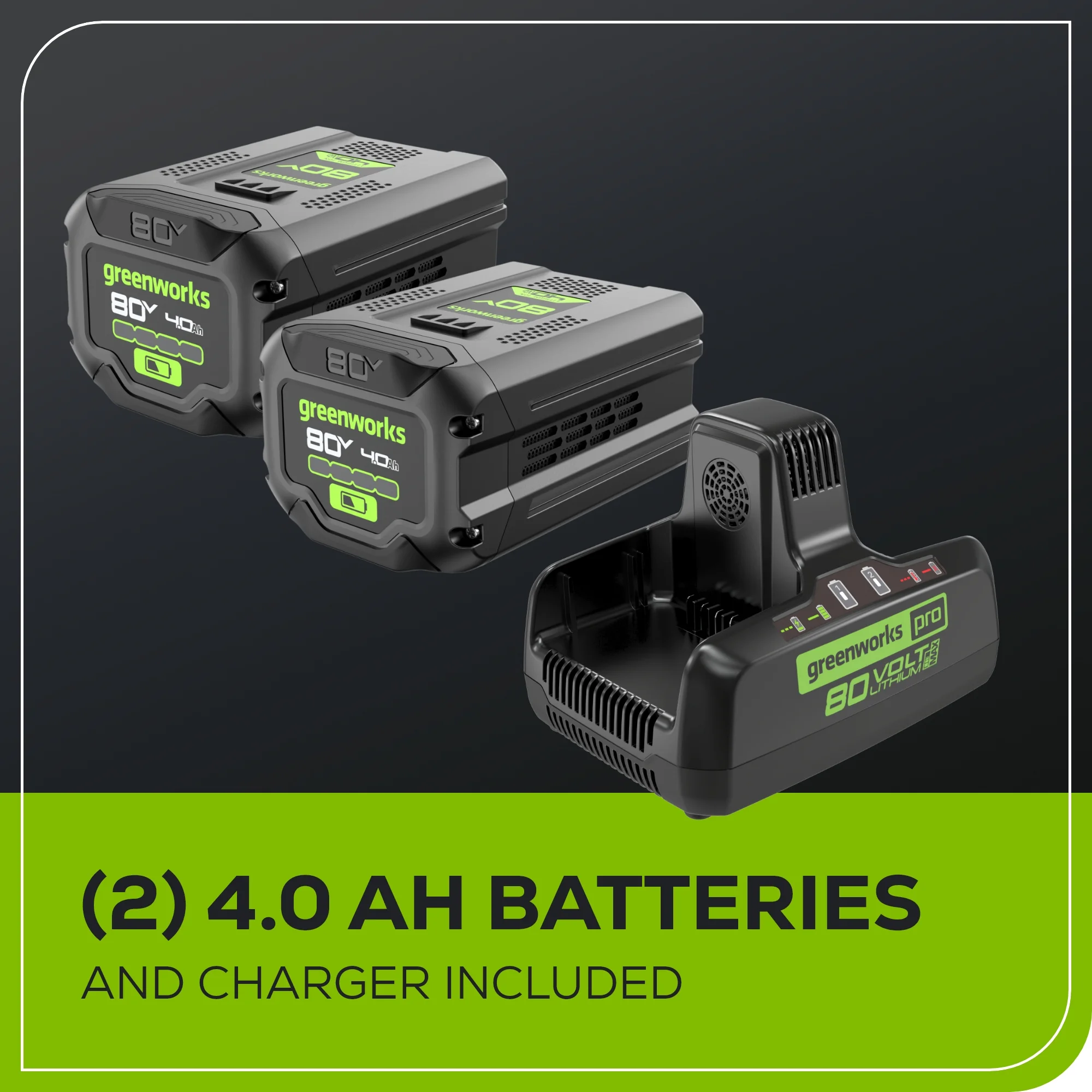 80V 3000 PSI Pressure Washer w/ (2) 4 Ah Batteries, DP Rapid Charger Image 10