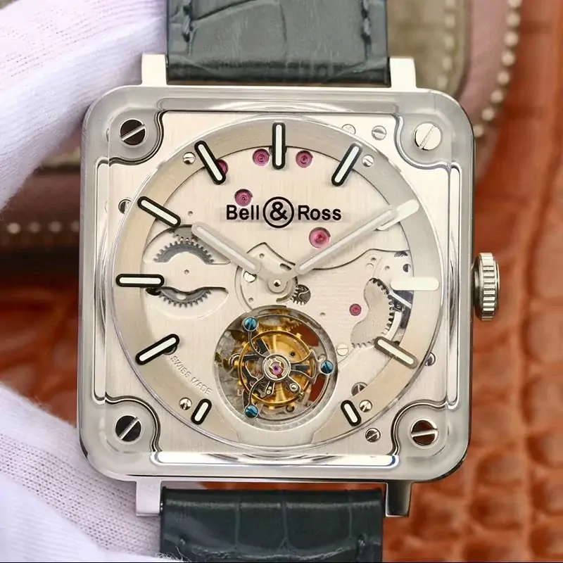 Bell Ross BR-X2 Tourbillon Stainless Steel Brushed Dial