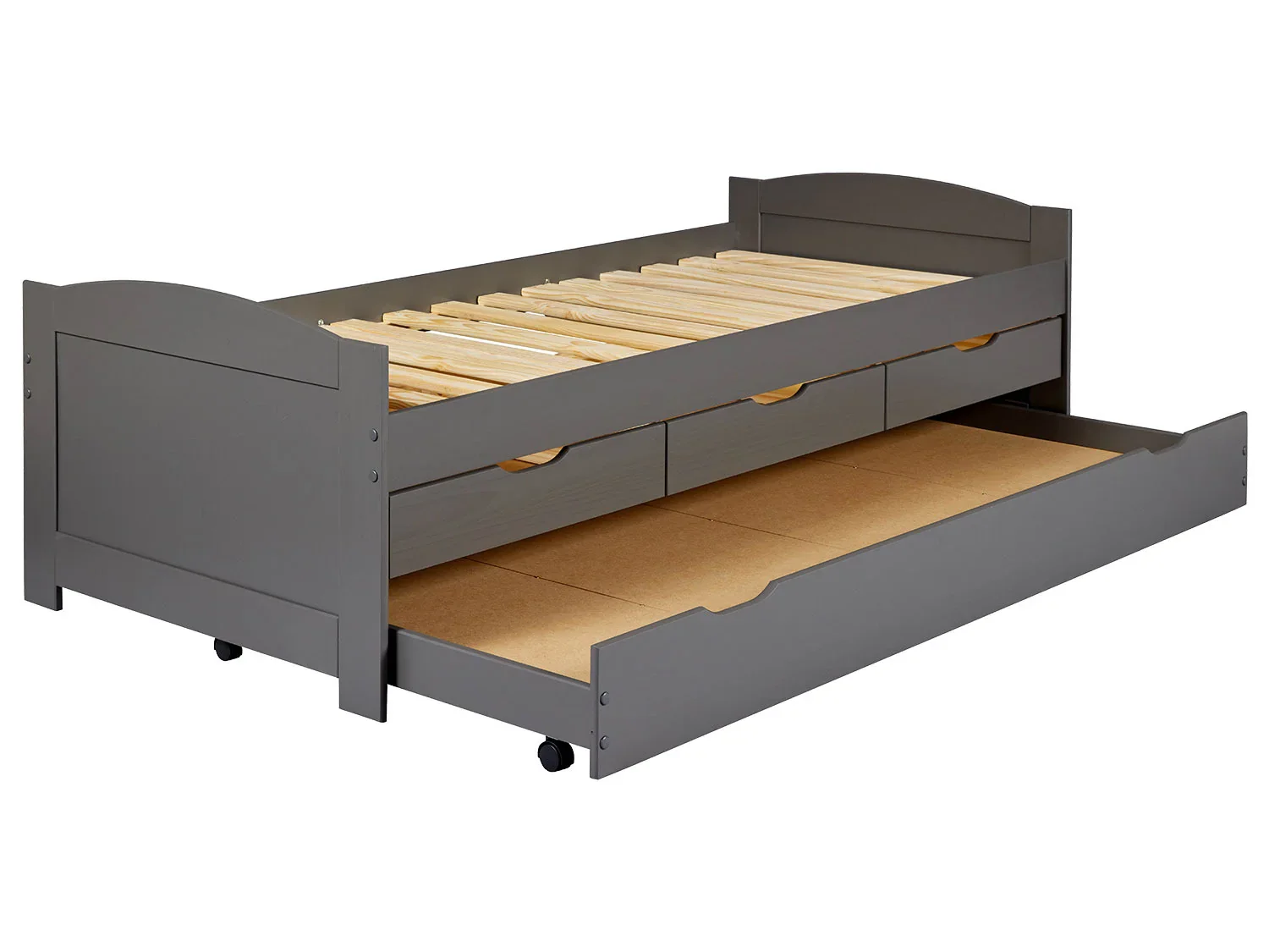 Inter Link Lit banquette 3 tiroirs, 205 x 63 x 96 cm