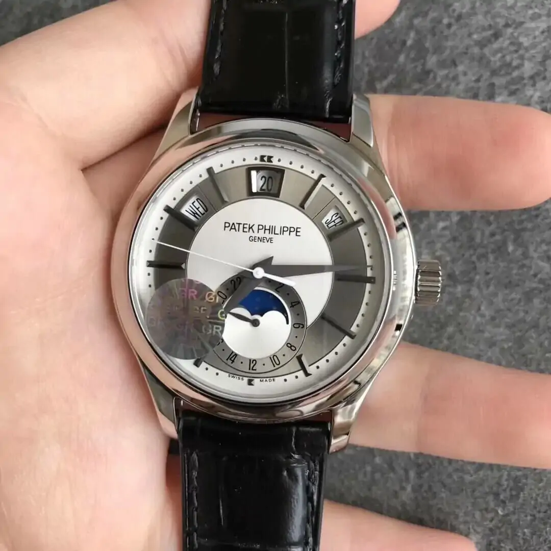 Patek Philippe Complications 5205G-001 GR Factory Black Strap