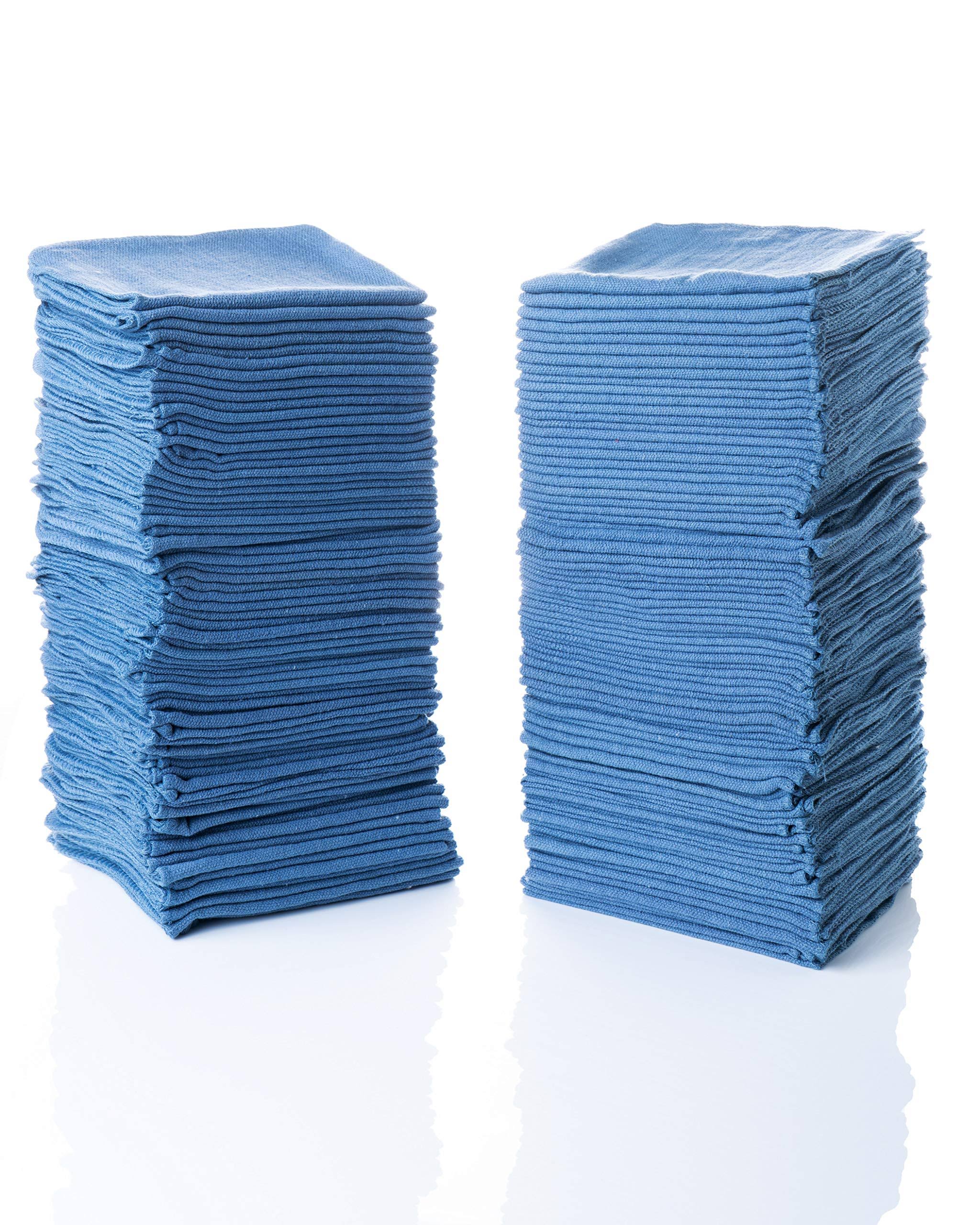 Simpli-Magic 79186 Shop Towels 14Inx12In, Pack of 150, Blue