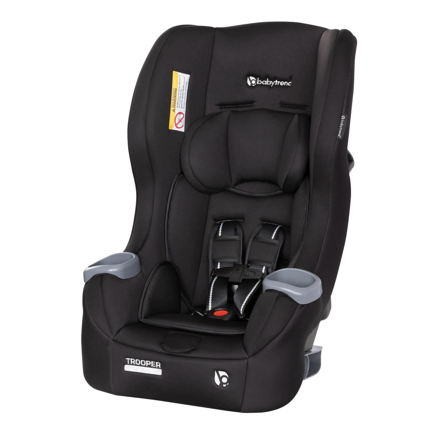 Baby Trend Trooper 3 - in - 1 Convertible Car Seat - Desert Black