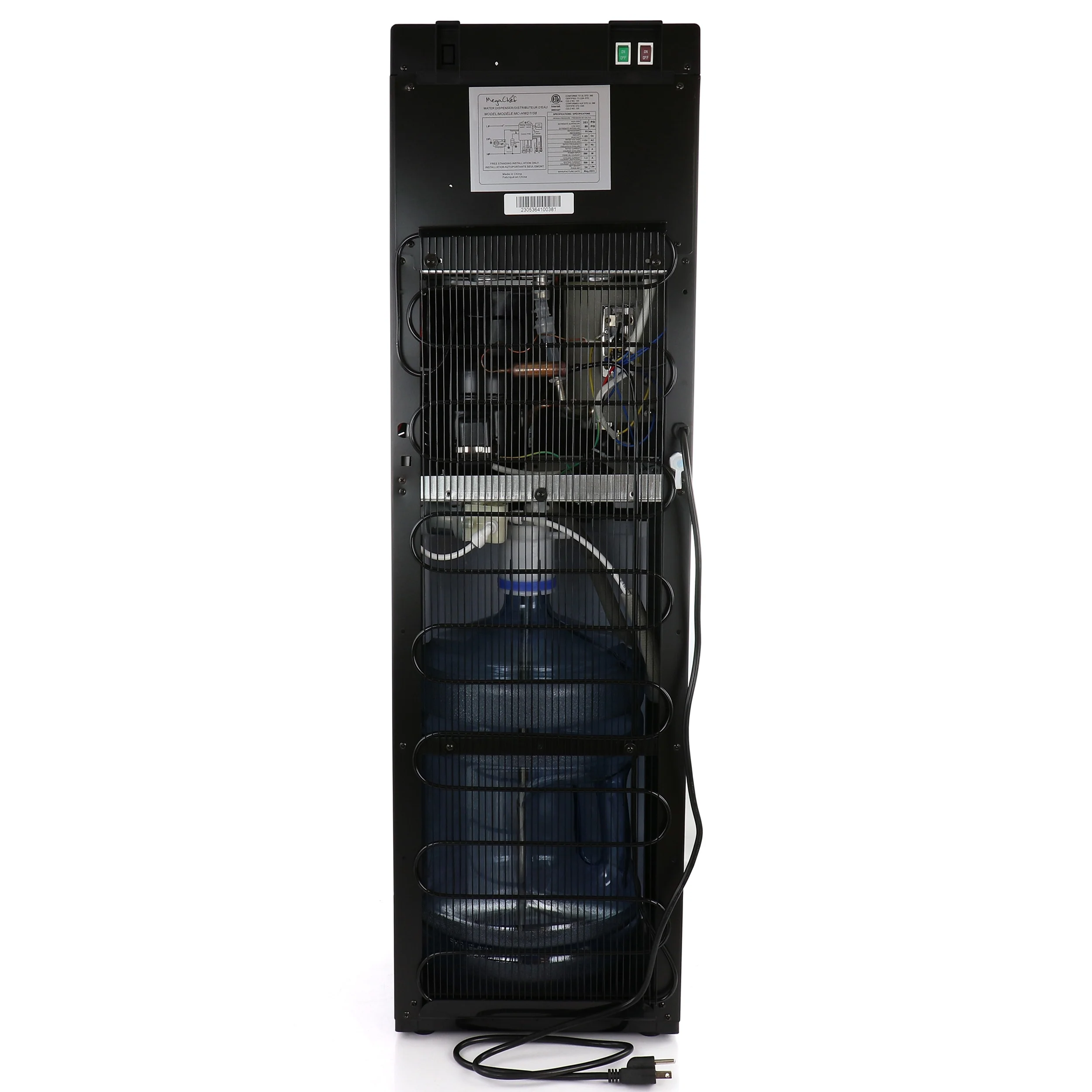 Stainless Steel Bottom Load Hot and Cold Water Dispenser 5 Gallon Water Cooler(Bottom Load Silver) - Image 9