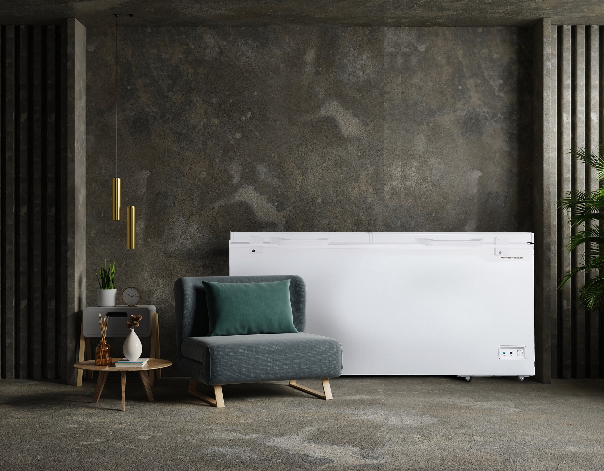 21 Cu. ft. Chest Freezer, Double Doors, HZ9212, White - Image 7
