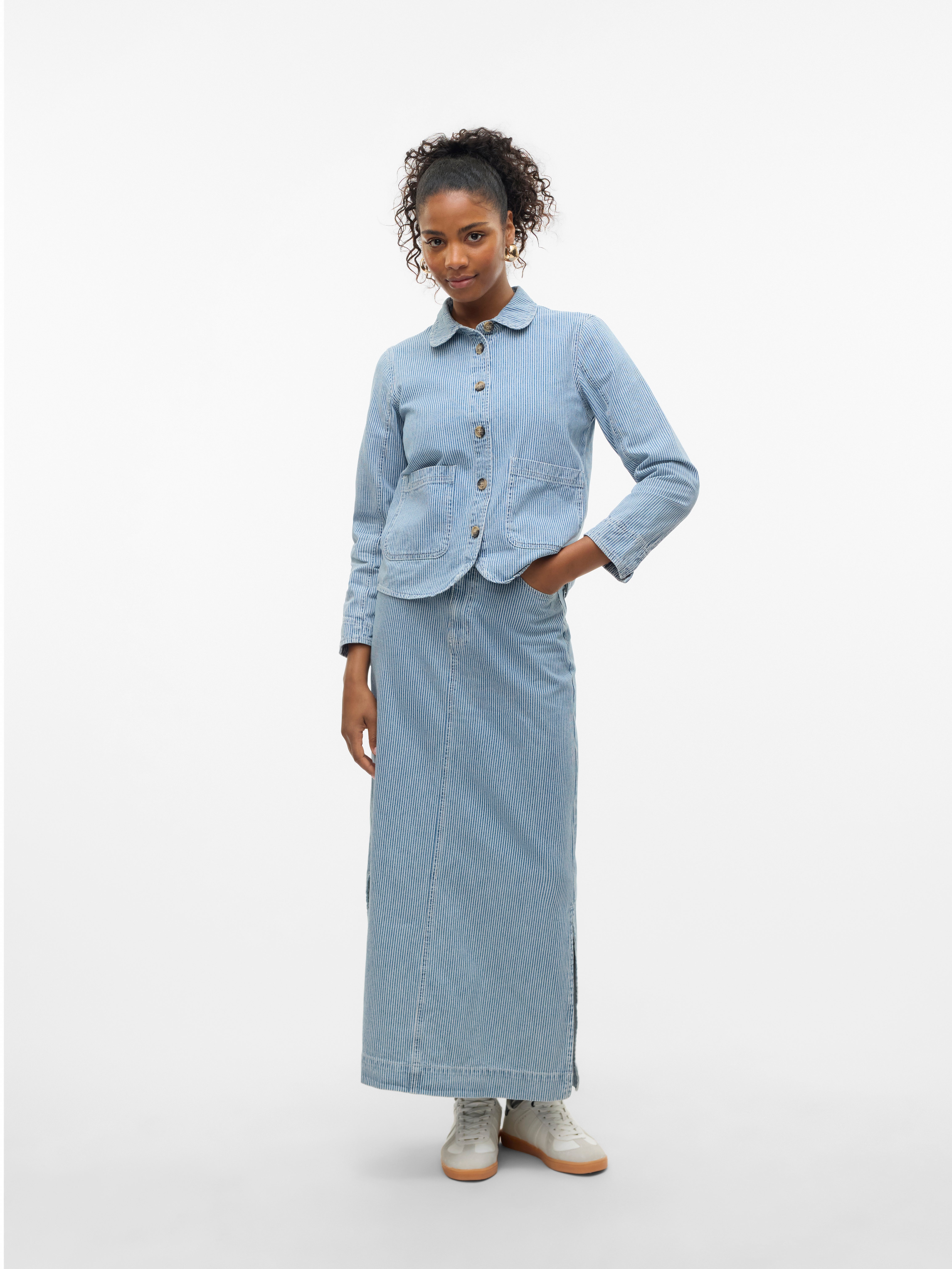 VERO MODA® VMBIRKLEY Mid waist Long skirt