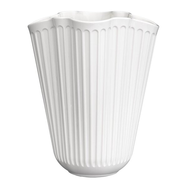 Hammershøi unfold vase 16,5 cm hvit