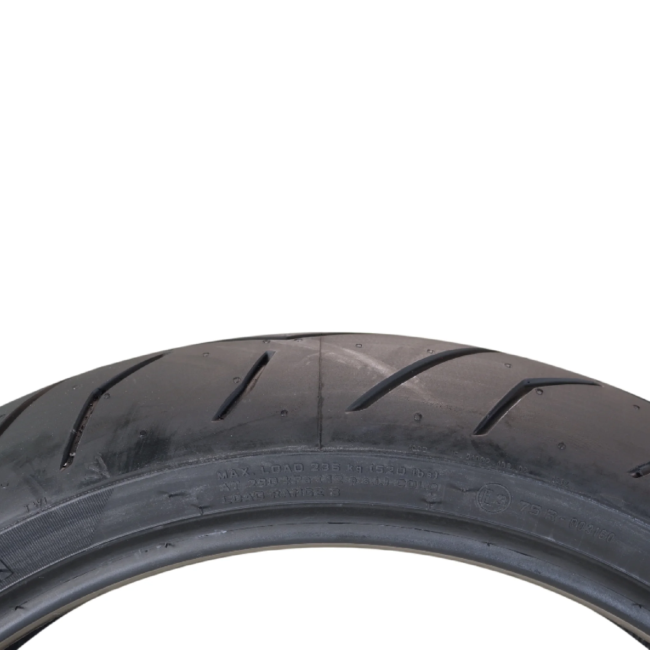 Diablo Rosso II Tire Set with Keychain: 120/70 ZR 17 M/C (58W) TL (K) Front 180/55 ZR 17 M/C (73W) TL Rear Motorcycle Tires- Sport Performance for Road Use - Image 5