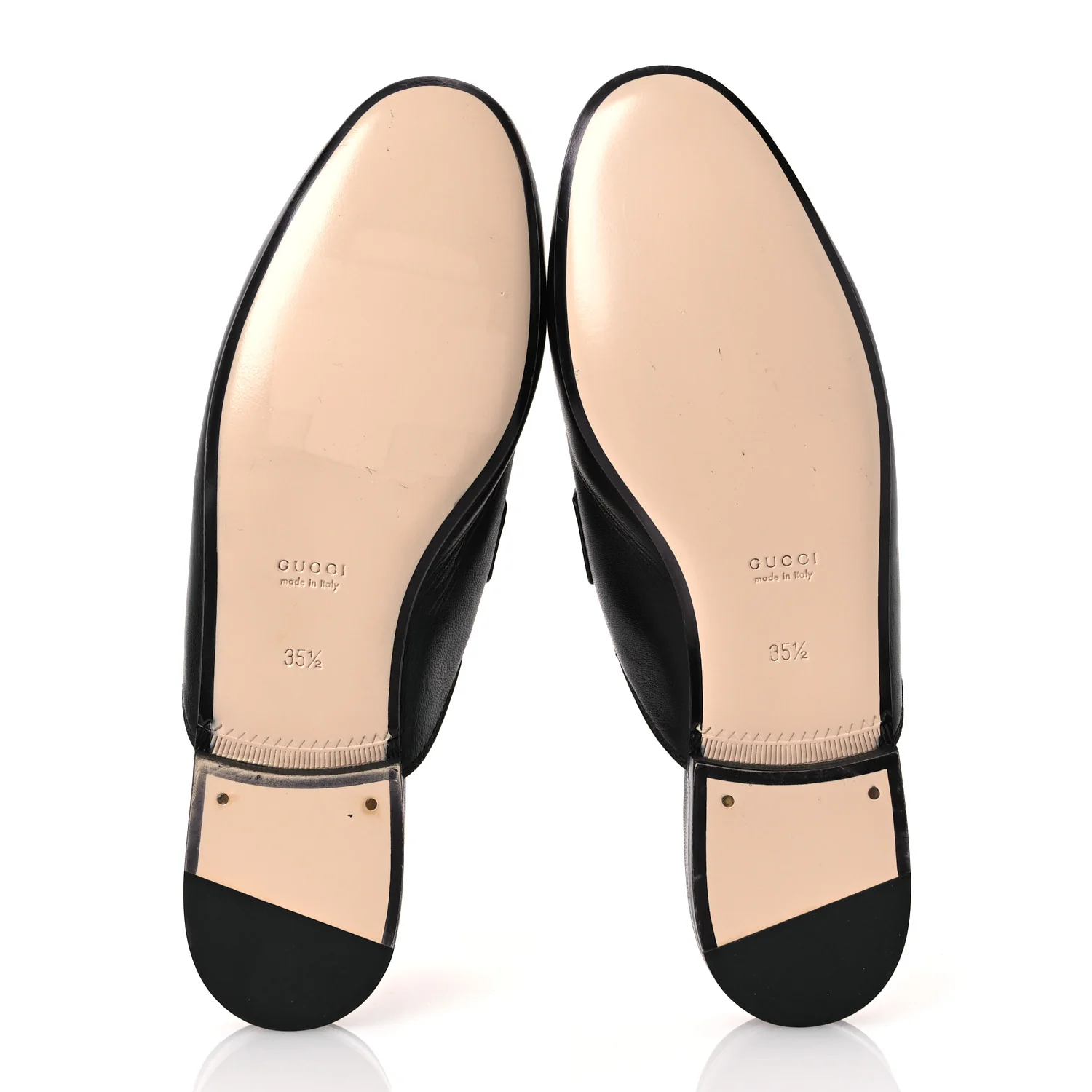 Calfskin Womens Princetown Slippers 35.5 Black