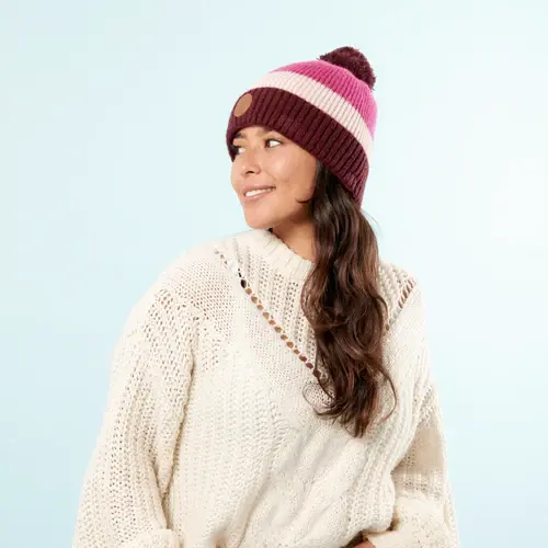 Bonnet Rusty Nail Bordeaux Rose