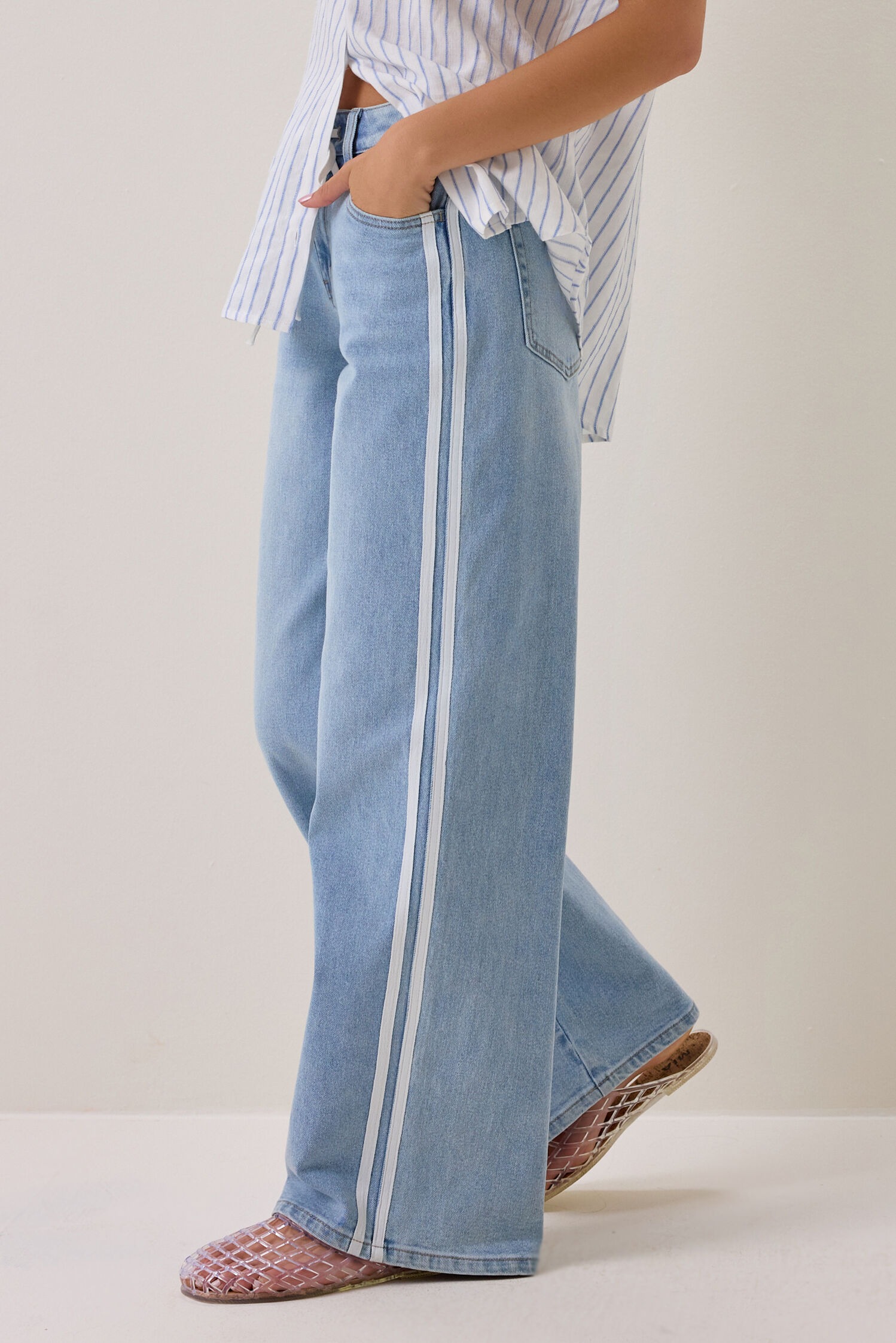 Skylar Side Stripe Jeans