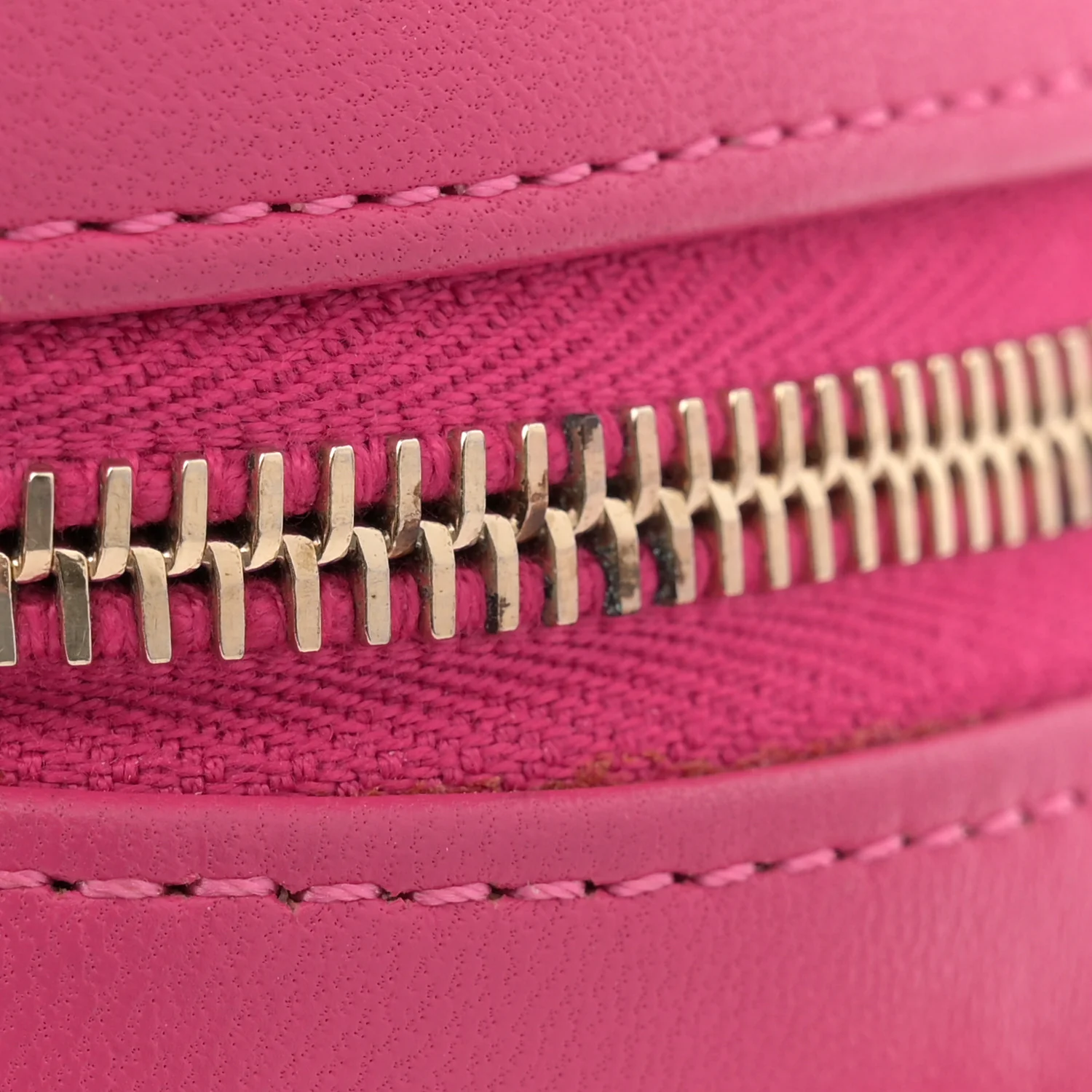 Lambskin Timeless Vanity Cosmetic Case Pink